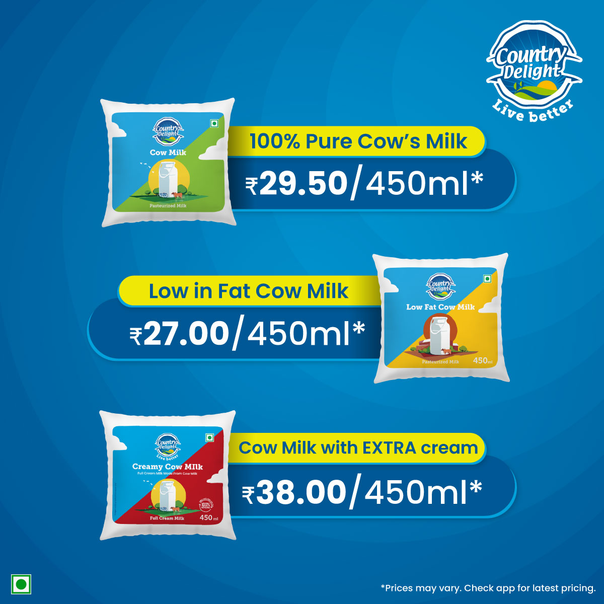 Country Delight Facebook ad