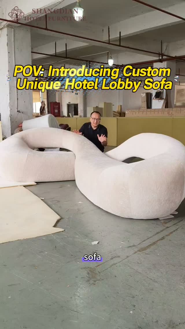 Shangdian Hotel Furniture Manufacturing Co.,Ltd Facebook ad: Woa! Introducing Custom Unique Hotel Lobby Sofa
