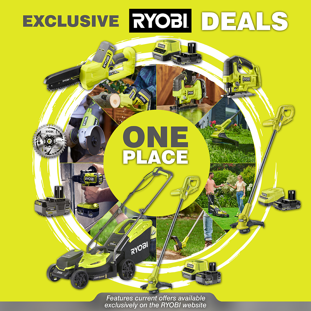 Ryobi Tools UK Facebook ad: See Every Current Offer