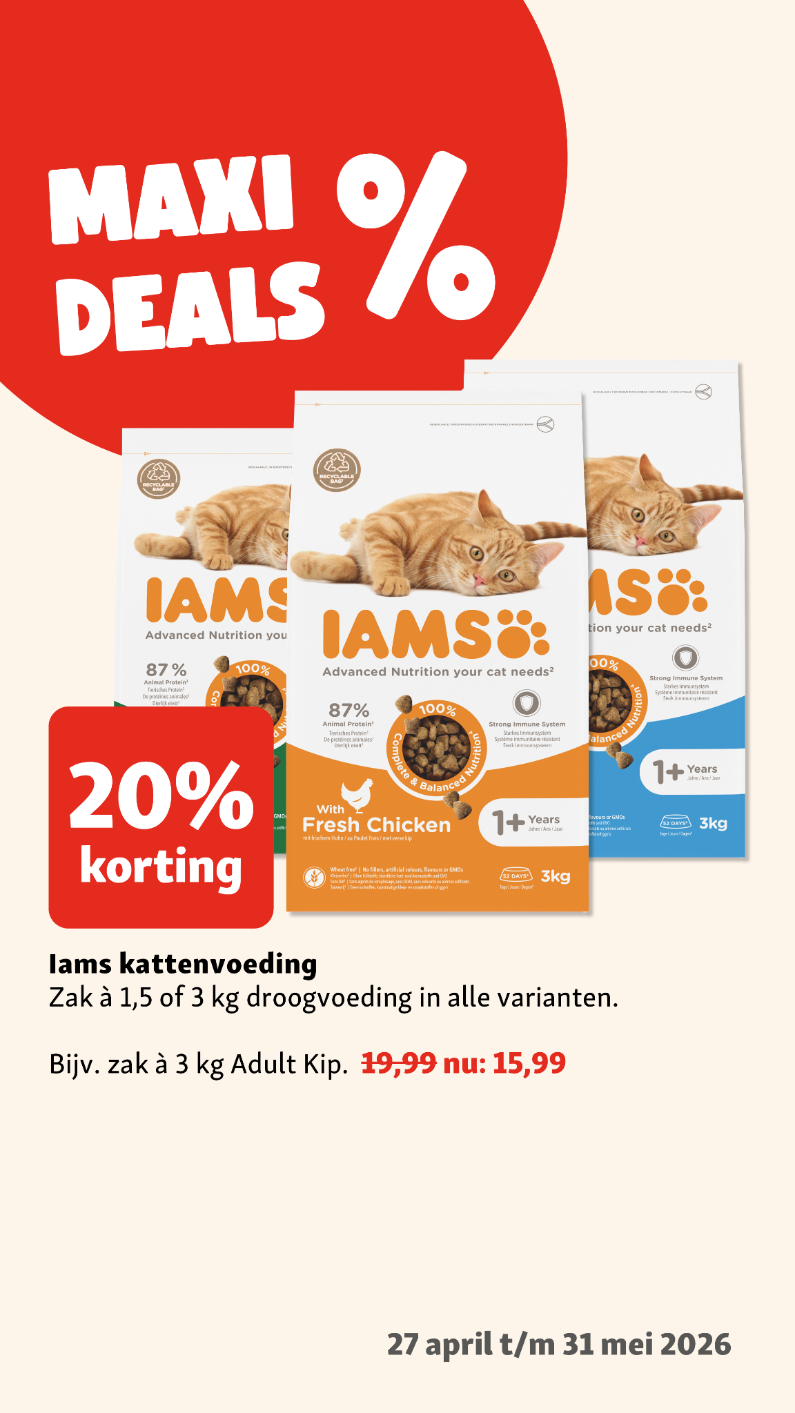 Maxi Zoo Nederland Facebook ad