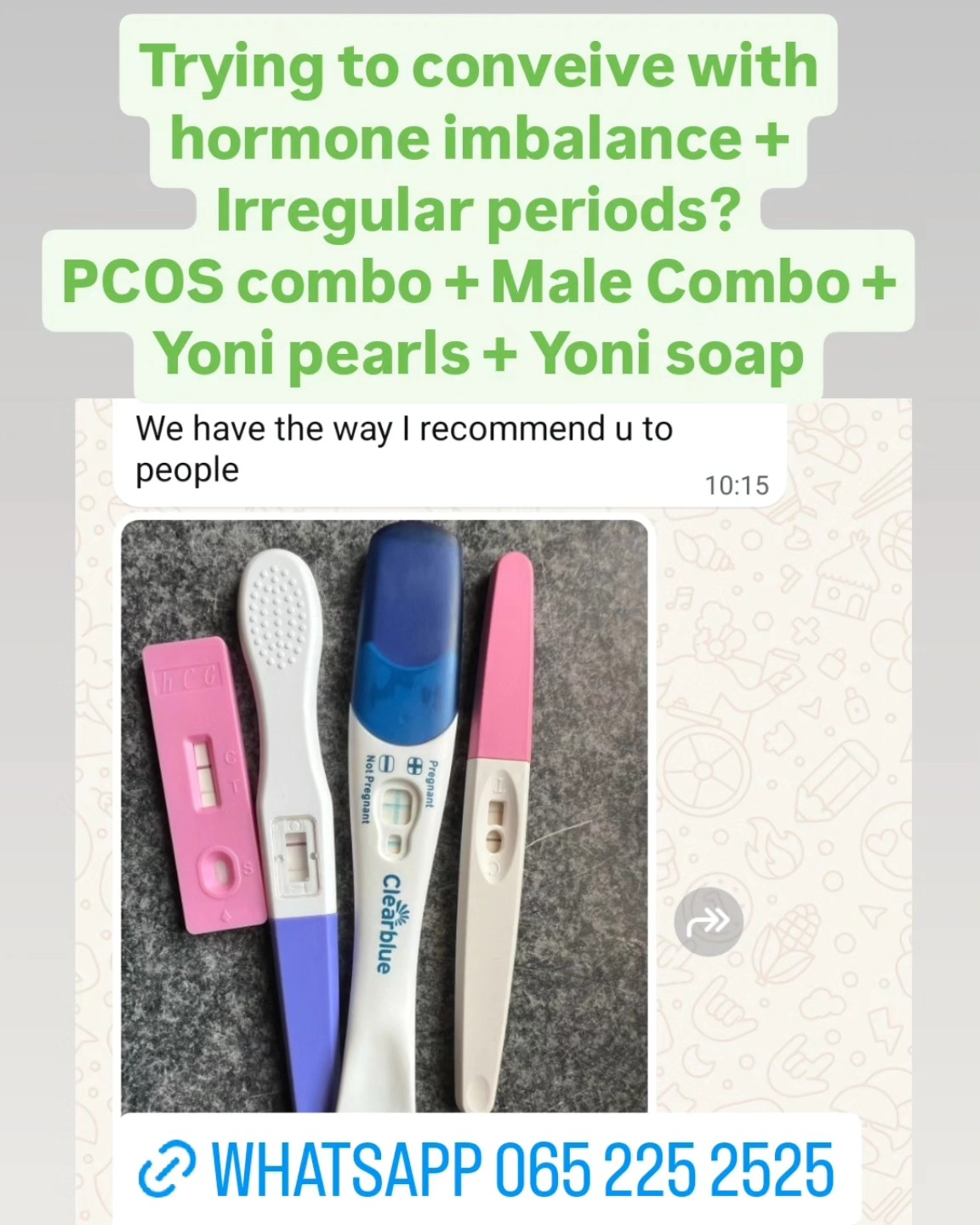 Yoni Steaming RSA Facebook ad
