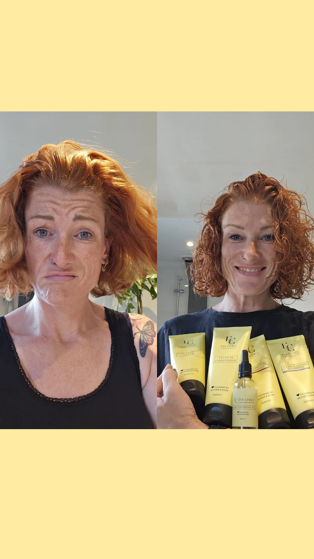 Eve Curls Facebook ad