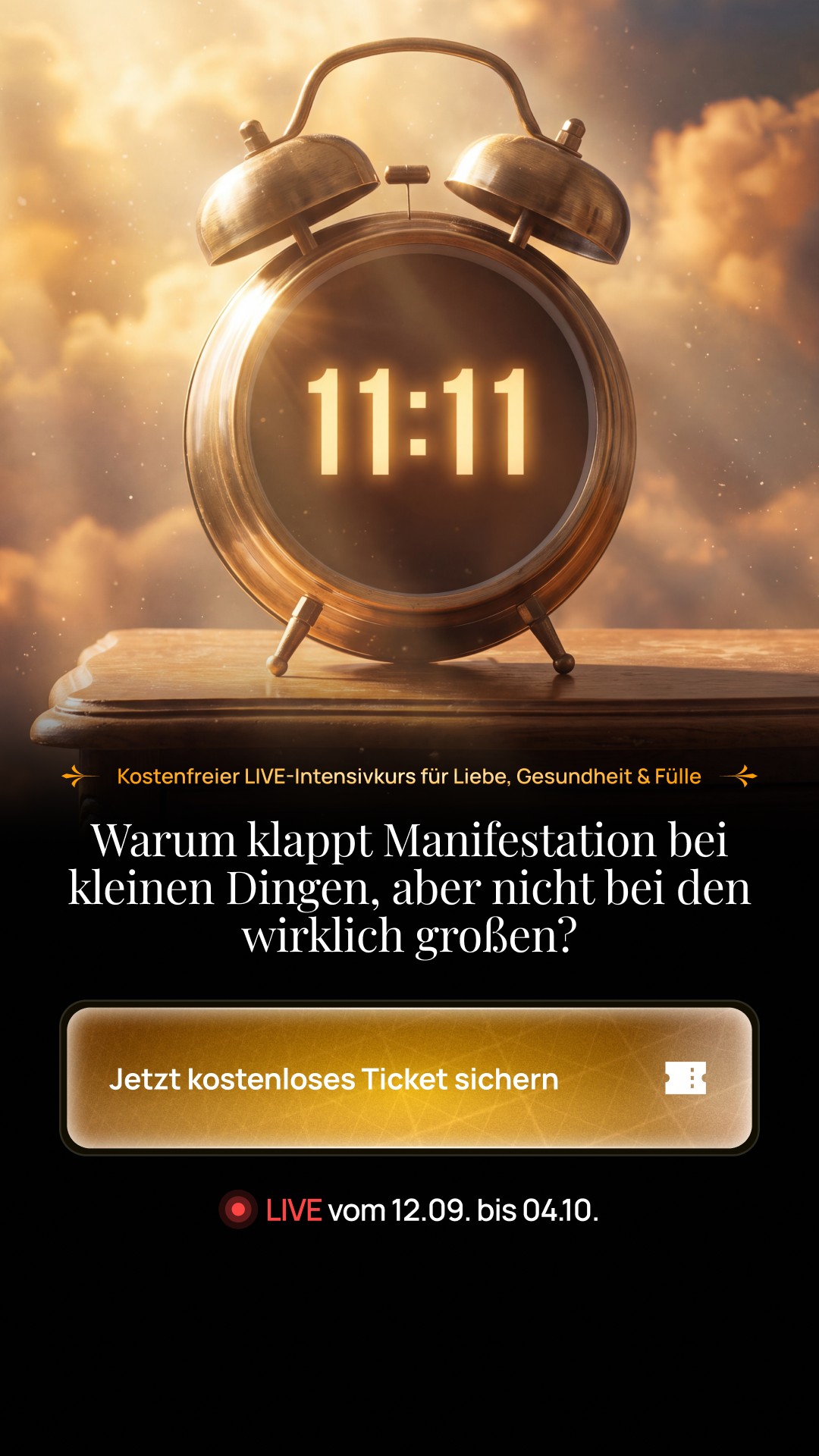 byyond Facebook ad: Kostenfreier LIVE-Intensivkurs