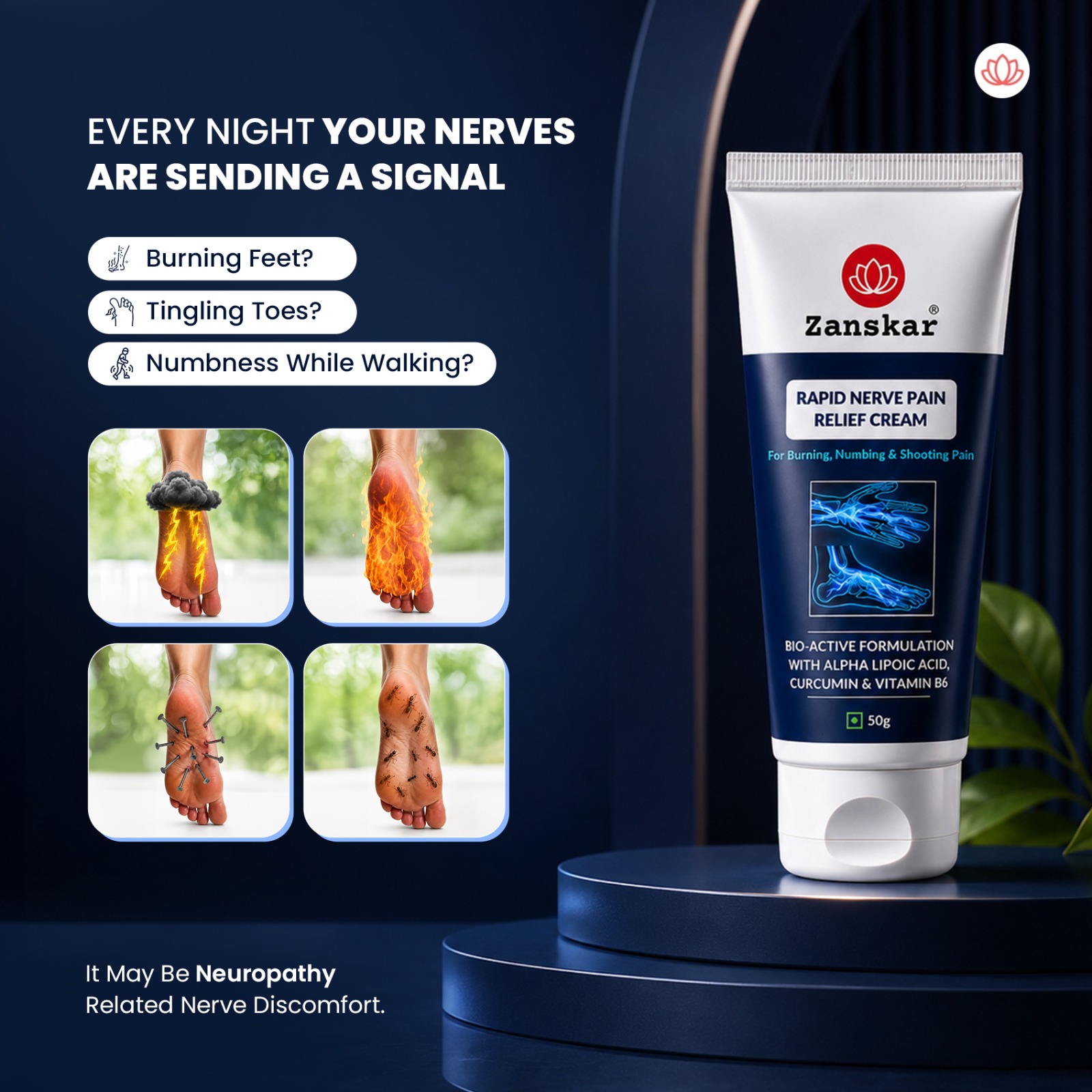 Zanskar: Muscle & Joint Relief Facebook ad