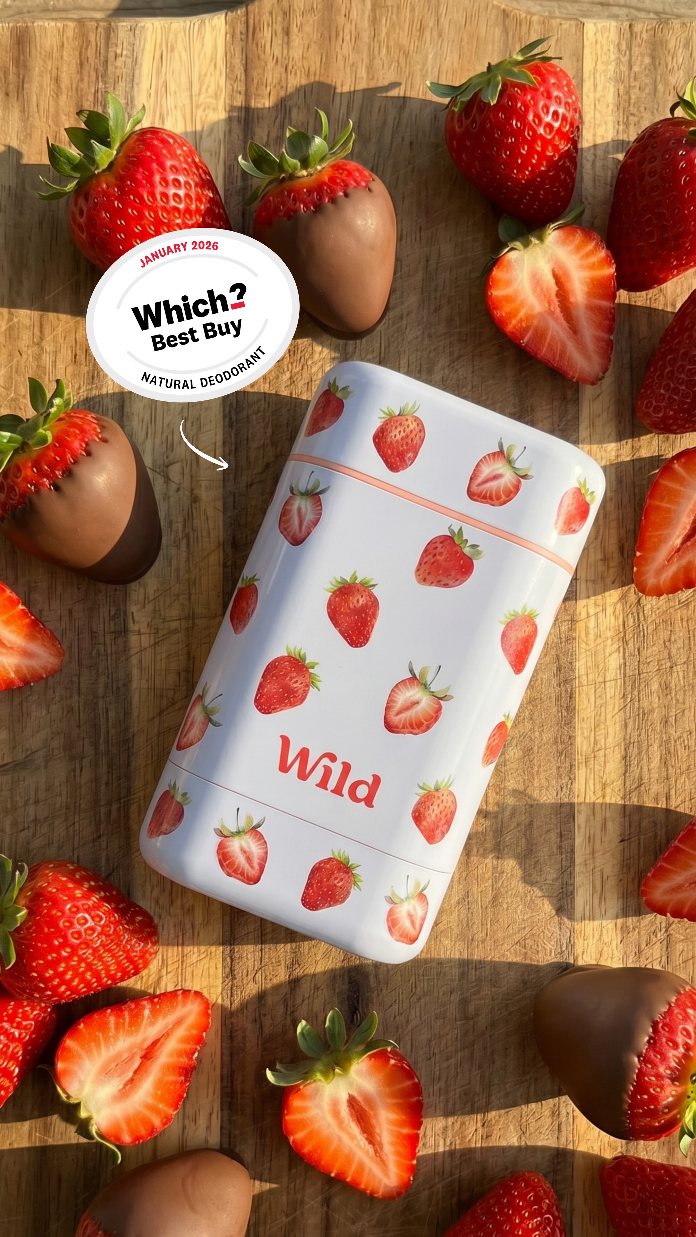 Wild Facebook ad: Get your hands on the Strawberry Case
