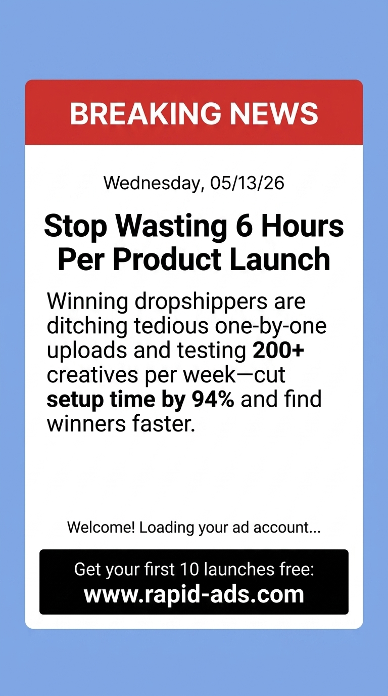 Rapid Ads Facebook ad