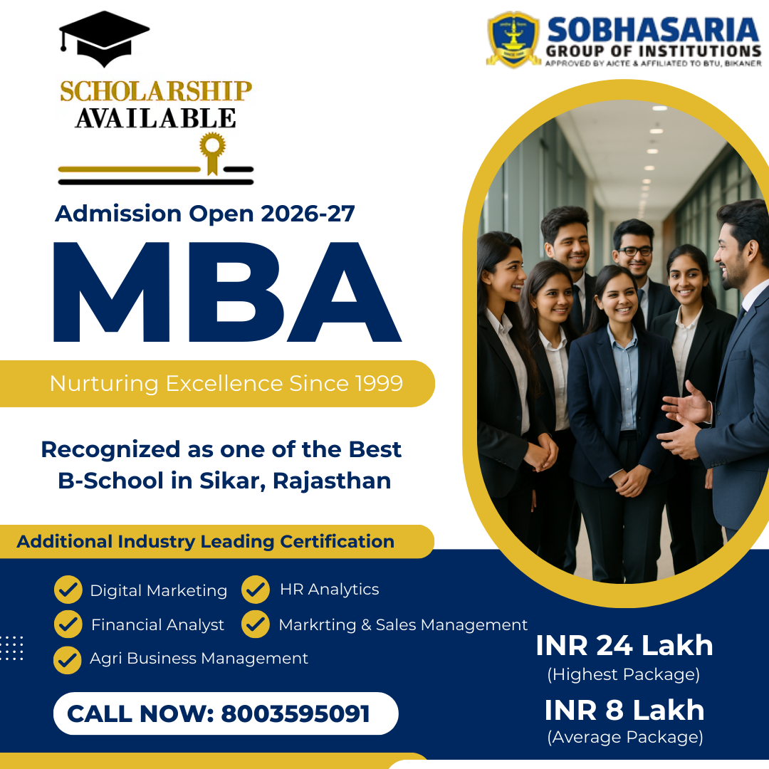 Sobhasaria Group of Institutions Facebook ad