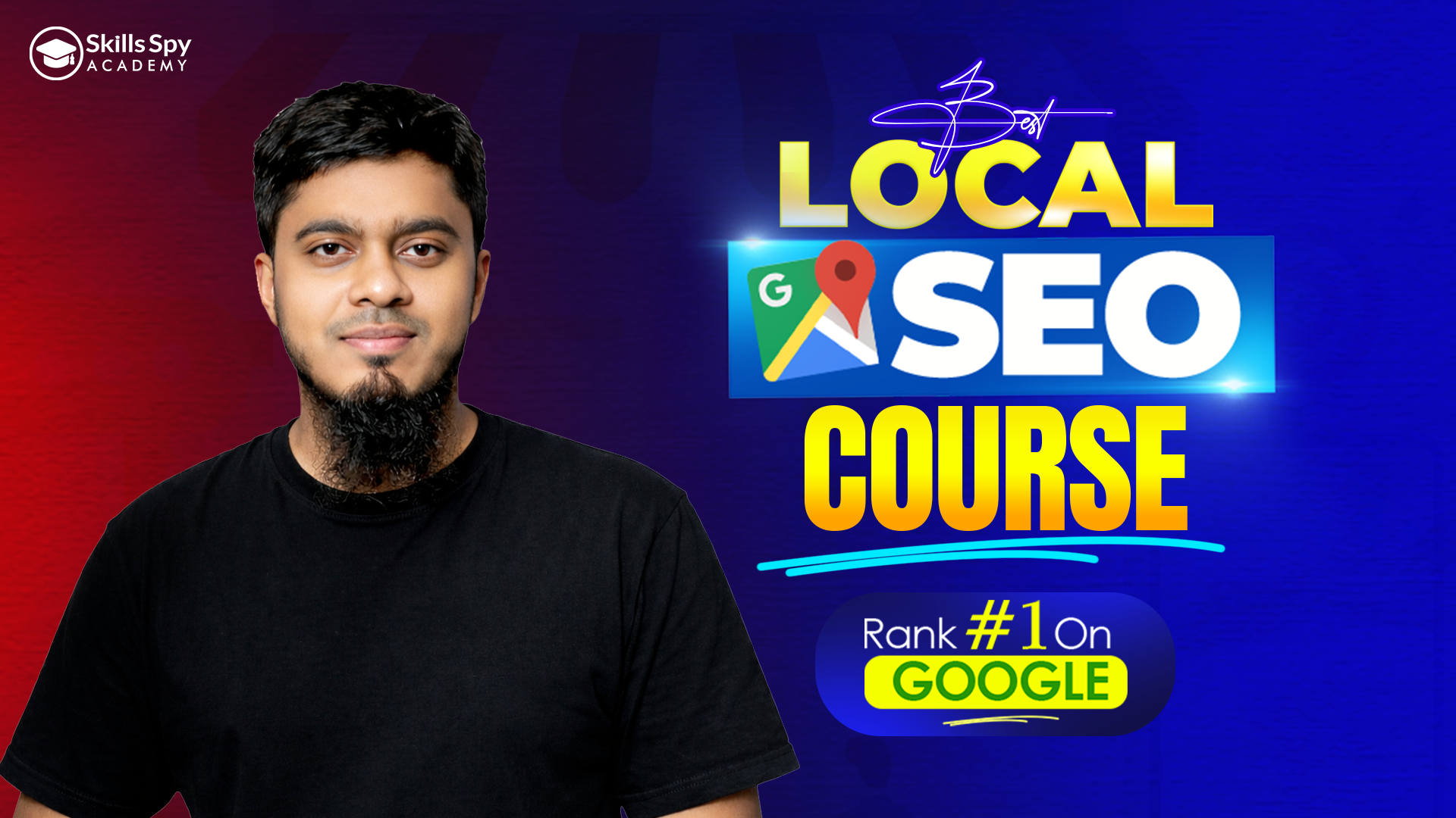 Skills Spy Academy Facebook ad: Local SEO Course