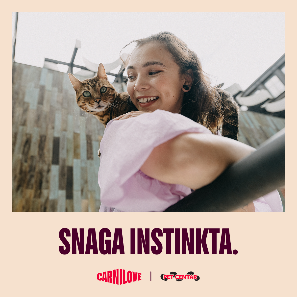 CARNILOVE RS Facebook ad: Instinkt se nikada ne usporava.