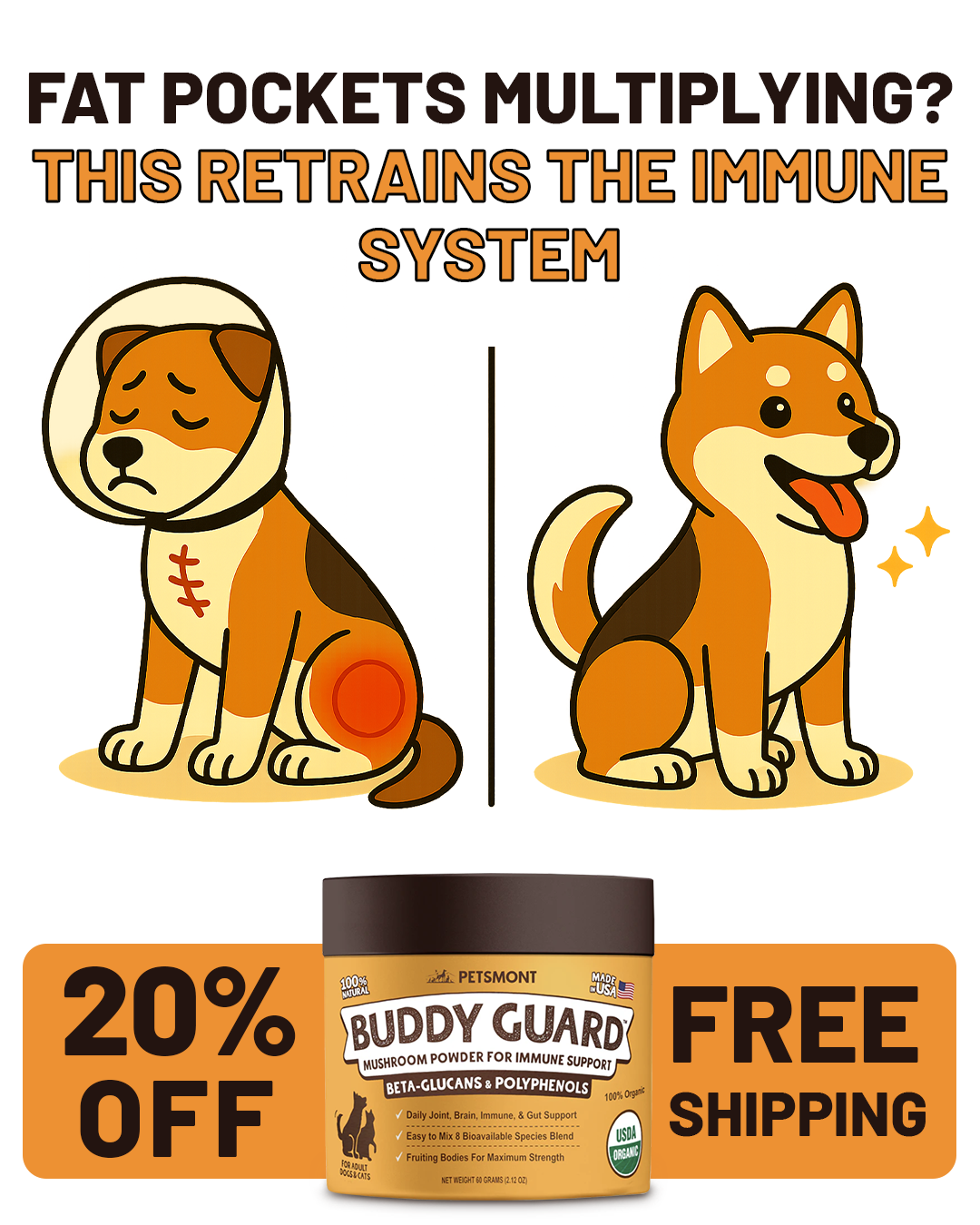 Petsmont Facebook ad