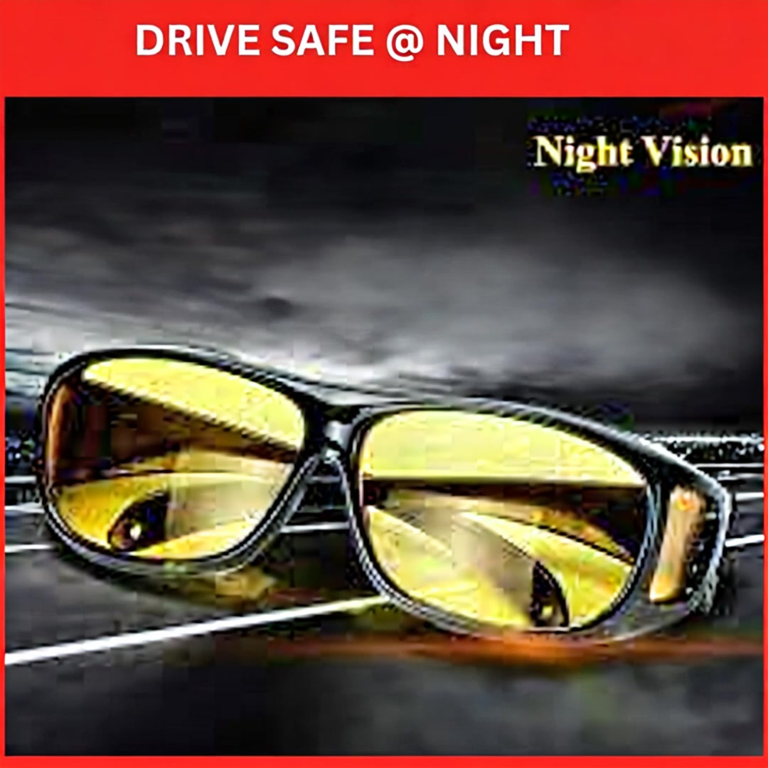Everyday store Facebook ad: Drive Safely at Night with Clear Vision