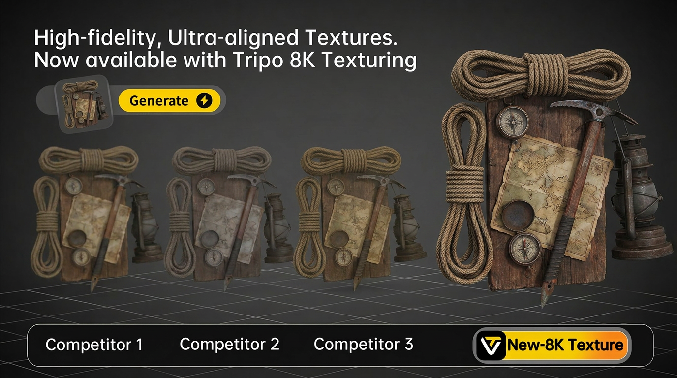 Tripo 3D Facebook ad