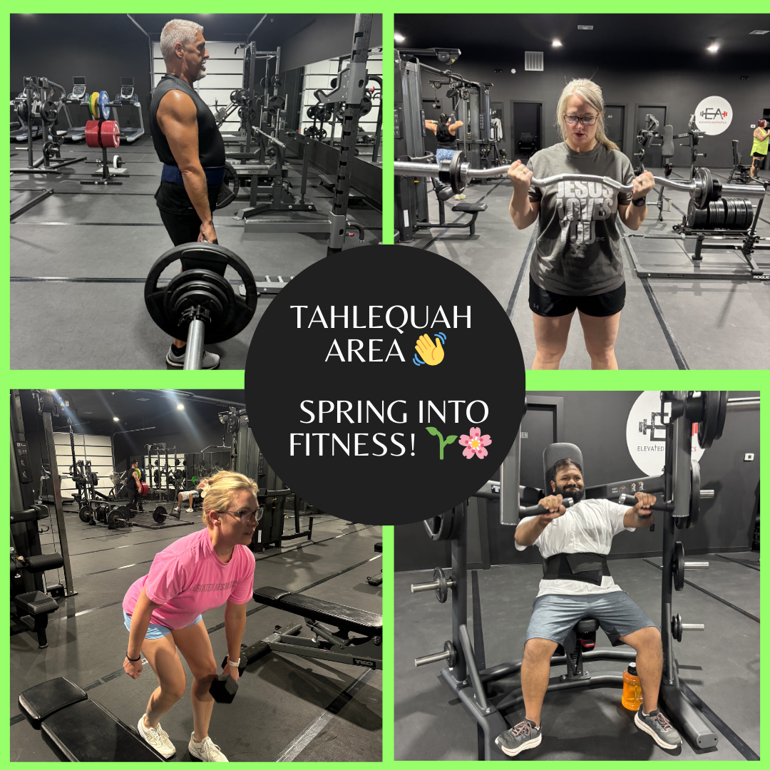 Elevated Aesthetics Facebook ad: Get Fit This Spring Beginner-Friendly PT