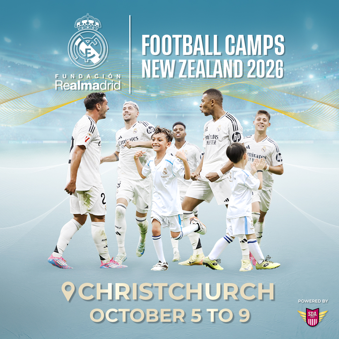 SDA Agency Facebook ad: Real Madrid Foundation - New Zealand Camps