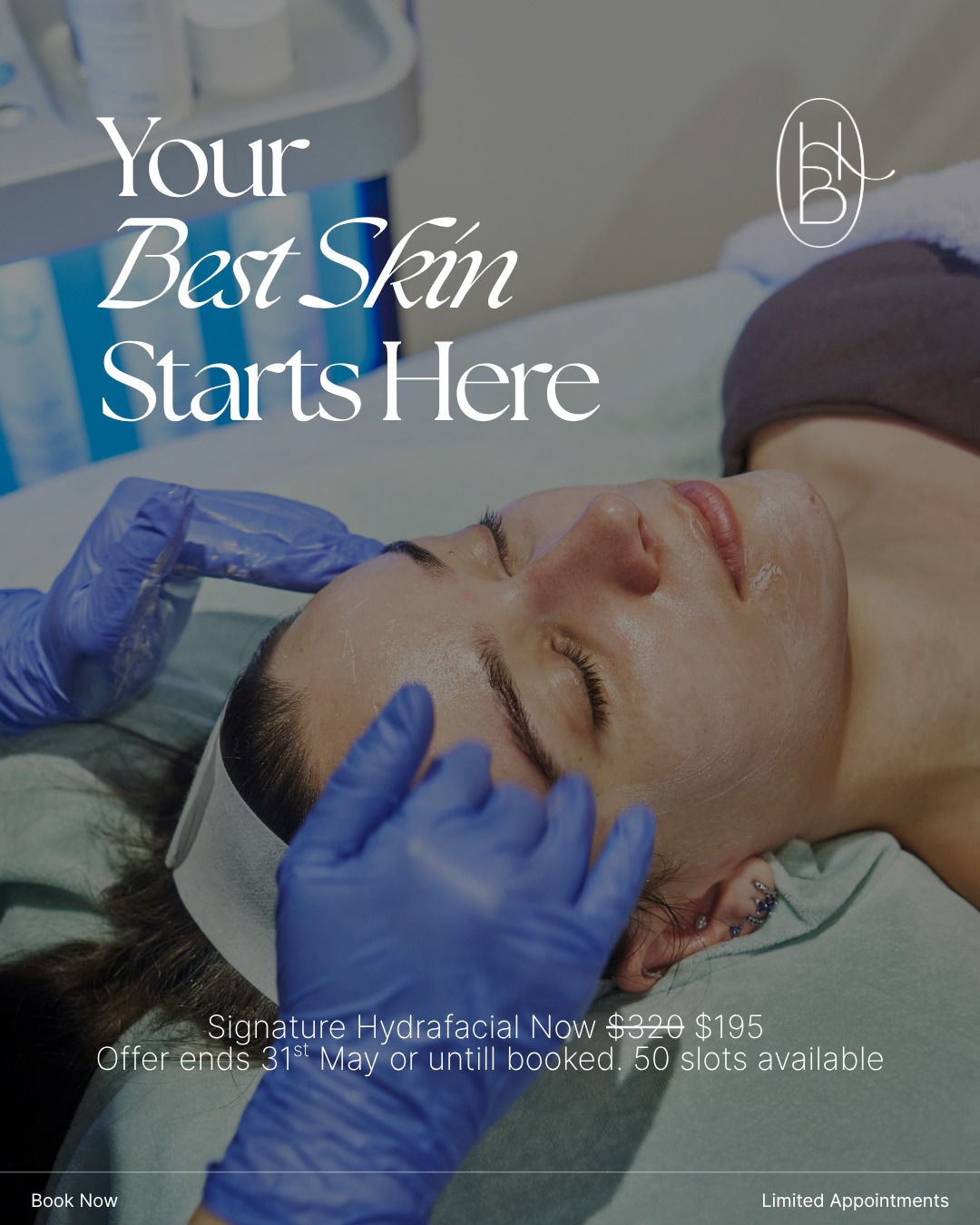 Harcourt Specialist Centre Facebook ad: Introducing Harcourt Beauty