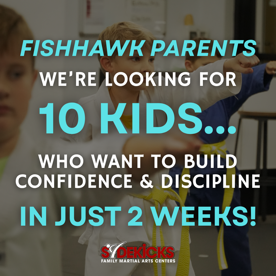 Sidekicks Family Martial Arts Center Facebook ad