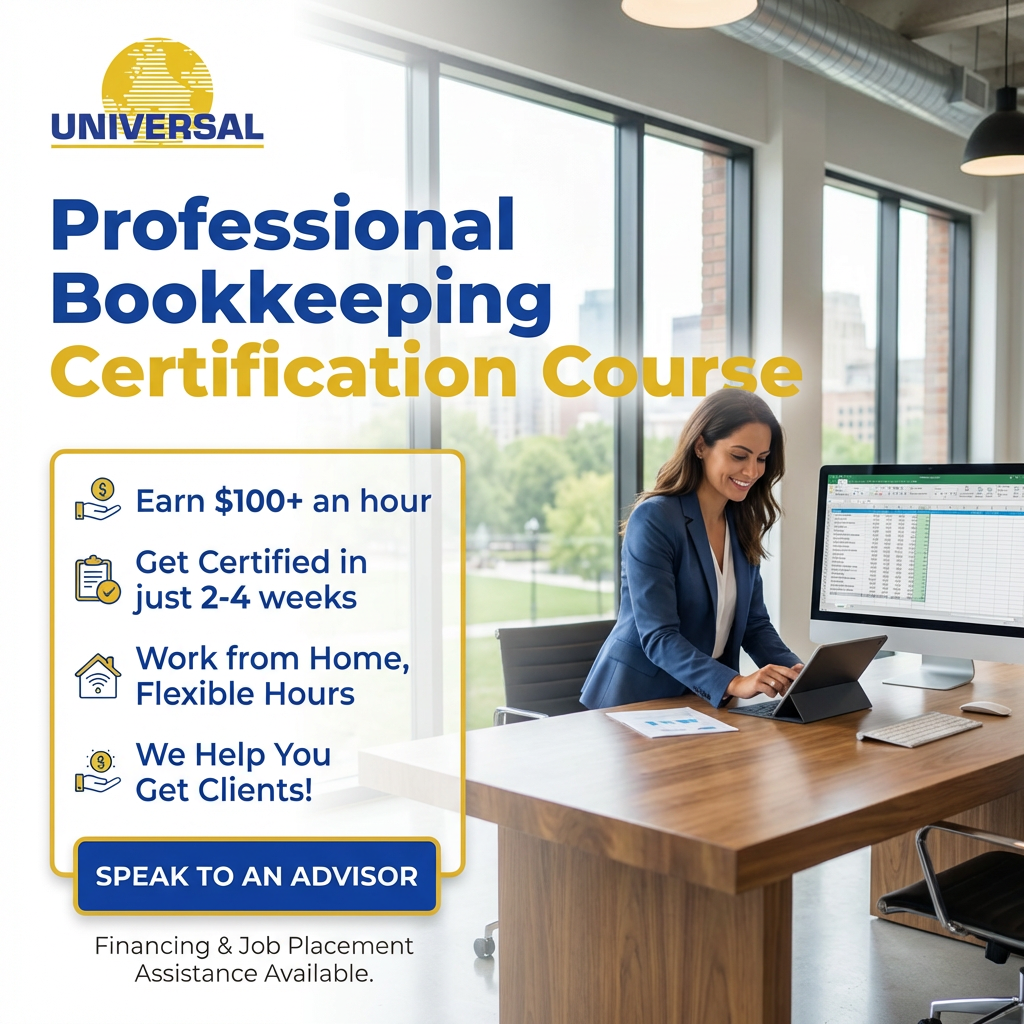 Roger Knecht, Universal Accounting Facebook ad