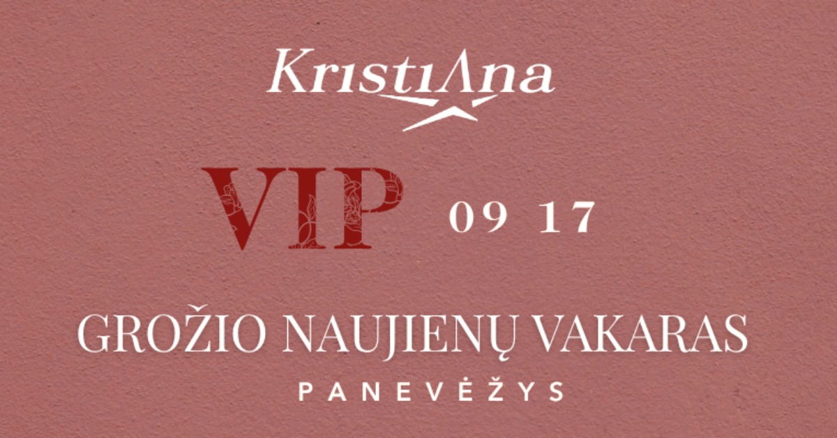 Kristiana.lt Facebook ad