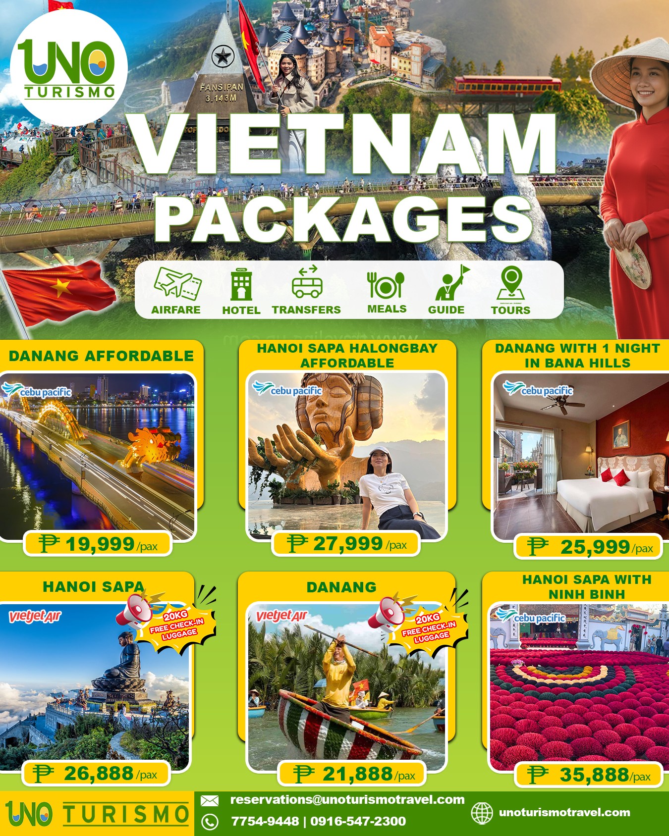 Uno Turismo Travel & Tours Facebook ad
