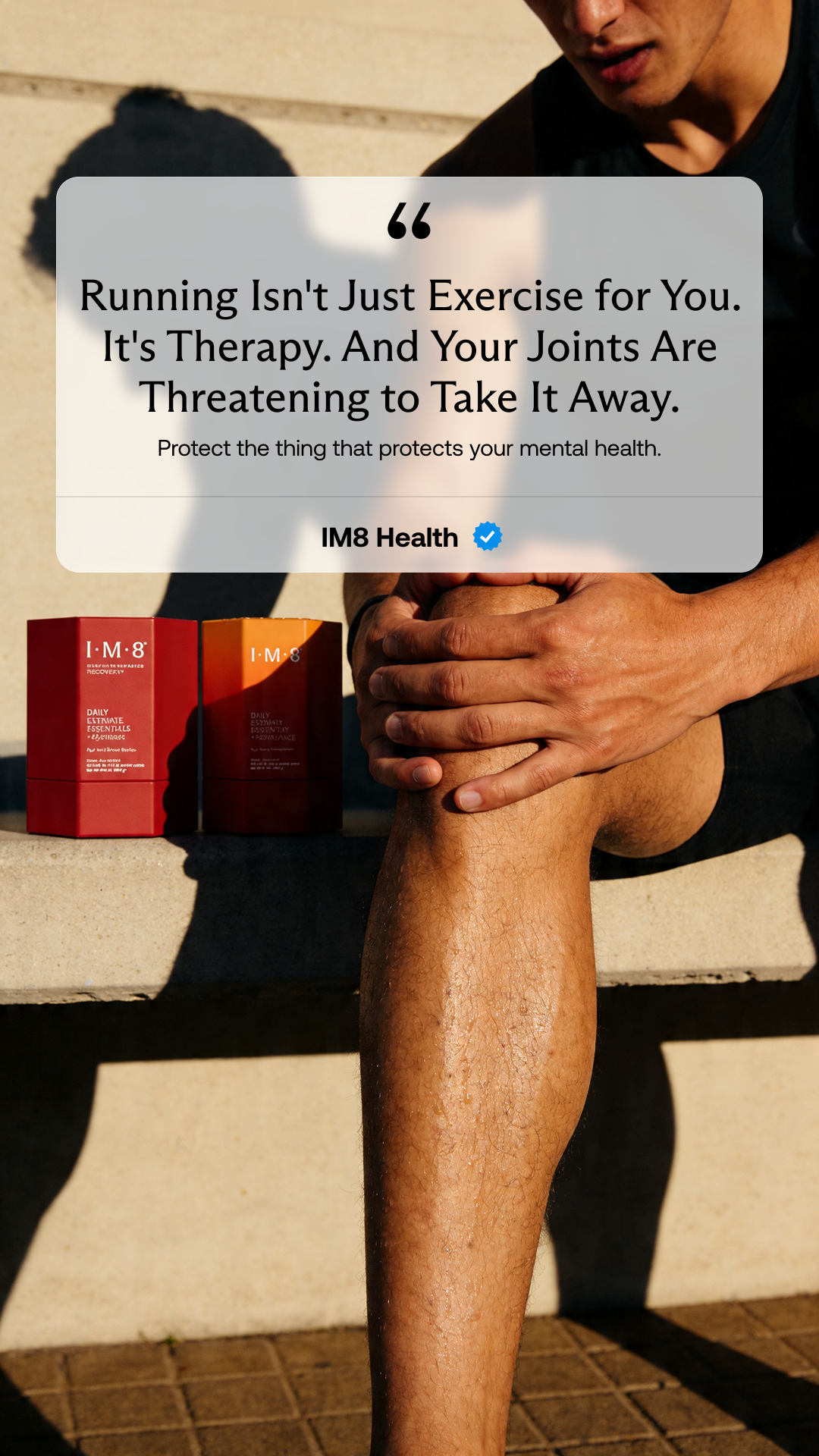 IM8 Health Facebook ad