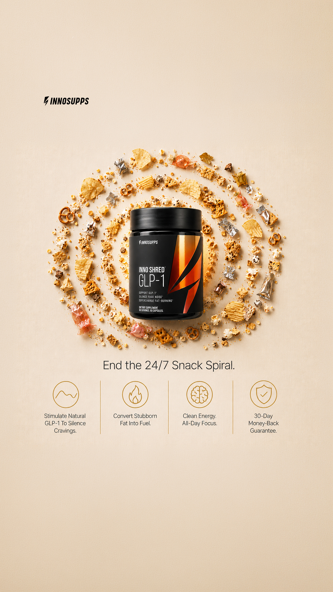 Inno Supps Inno Shred Facebook ad