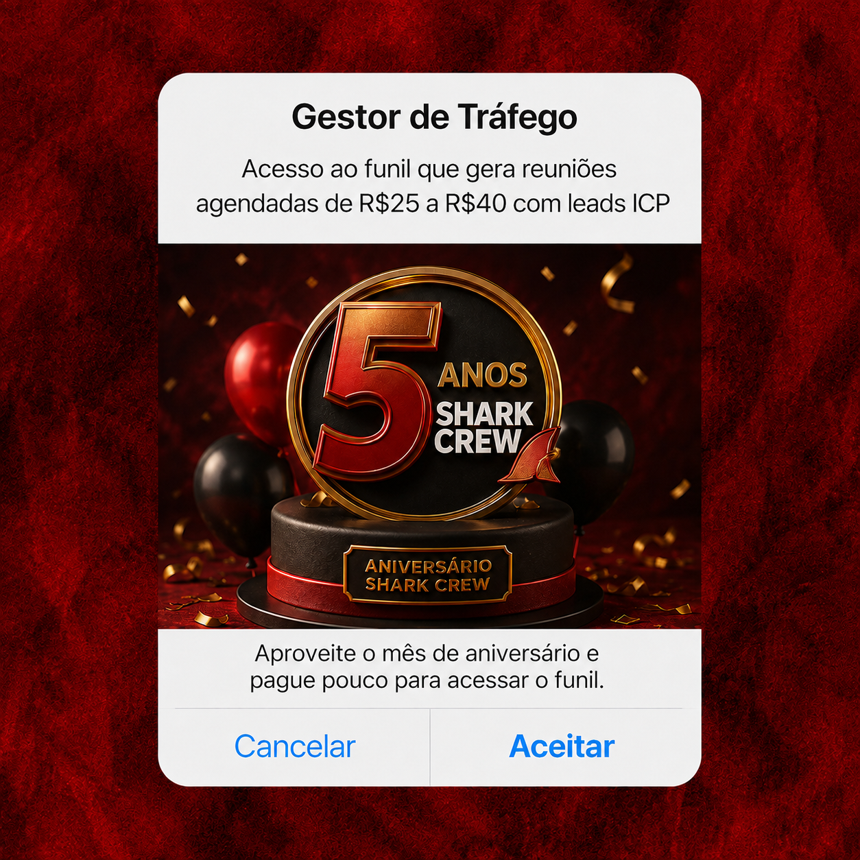 trafegocomvictor Facebook ad