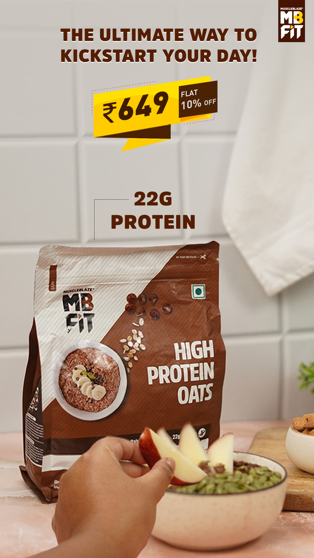 MB Fit Foods Facebook ad