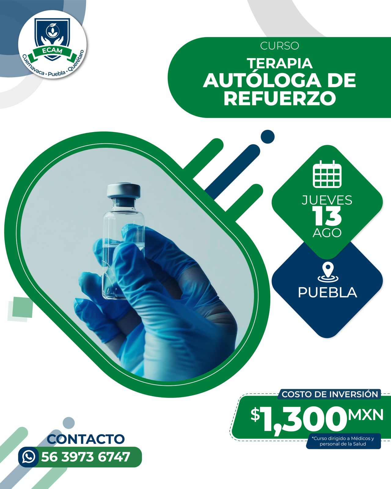 ECAM MEX Facebook ad: ¿Tus pacientes buscan fortalecer su sistema inmunológico de…
