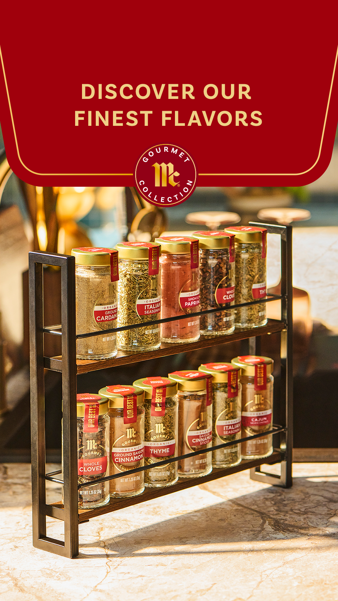 McCormick Gourmet Facebook ad from Jun 1, 2026