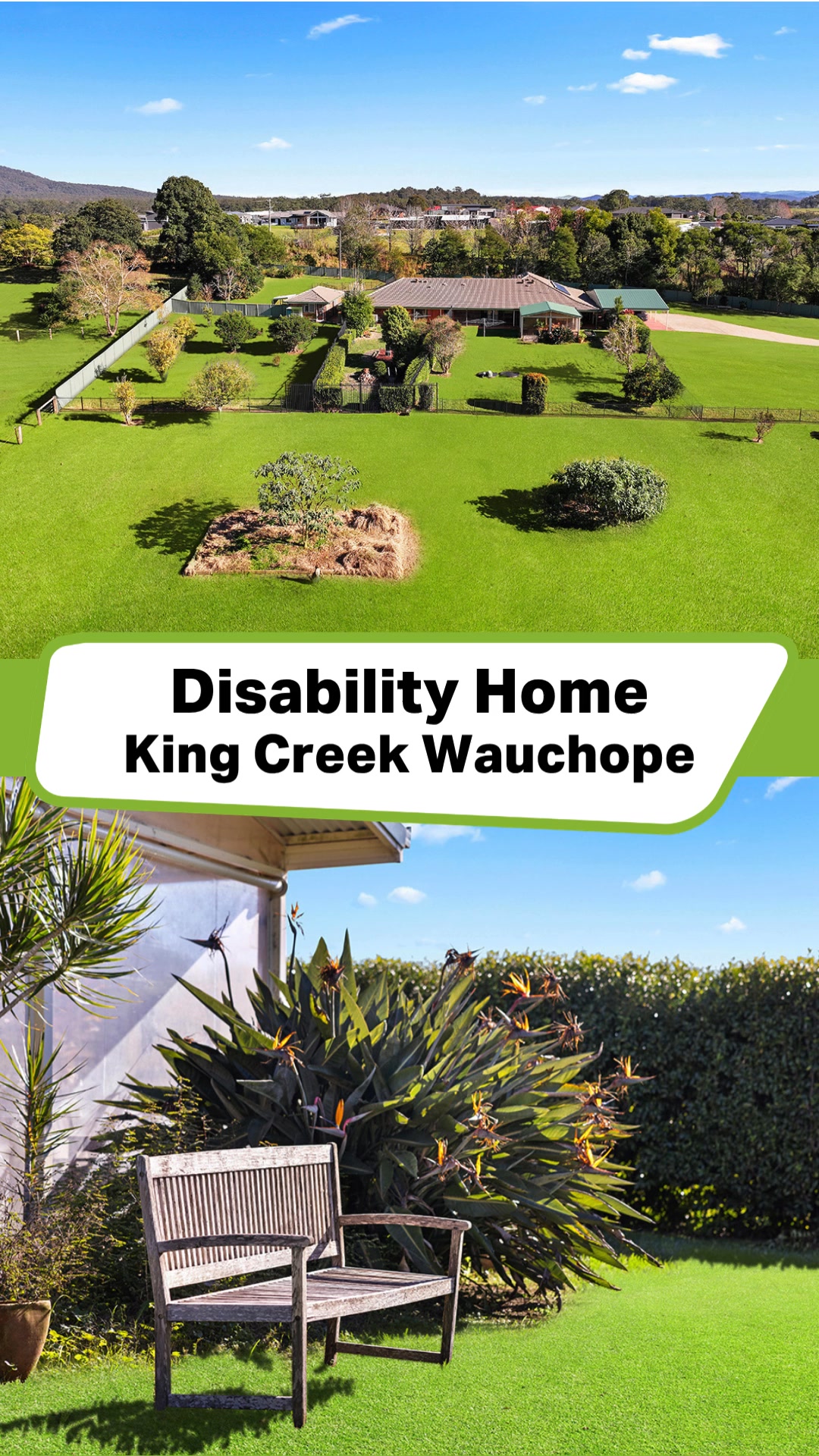 Ability Options Facebook ad: SIL Disability Home King Creek Wauchope