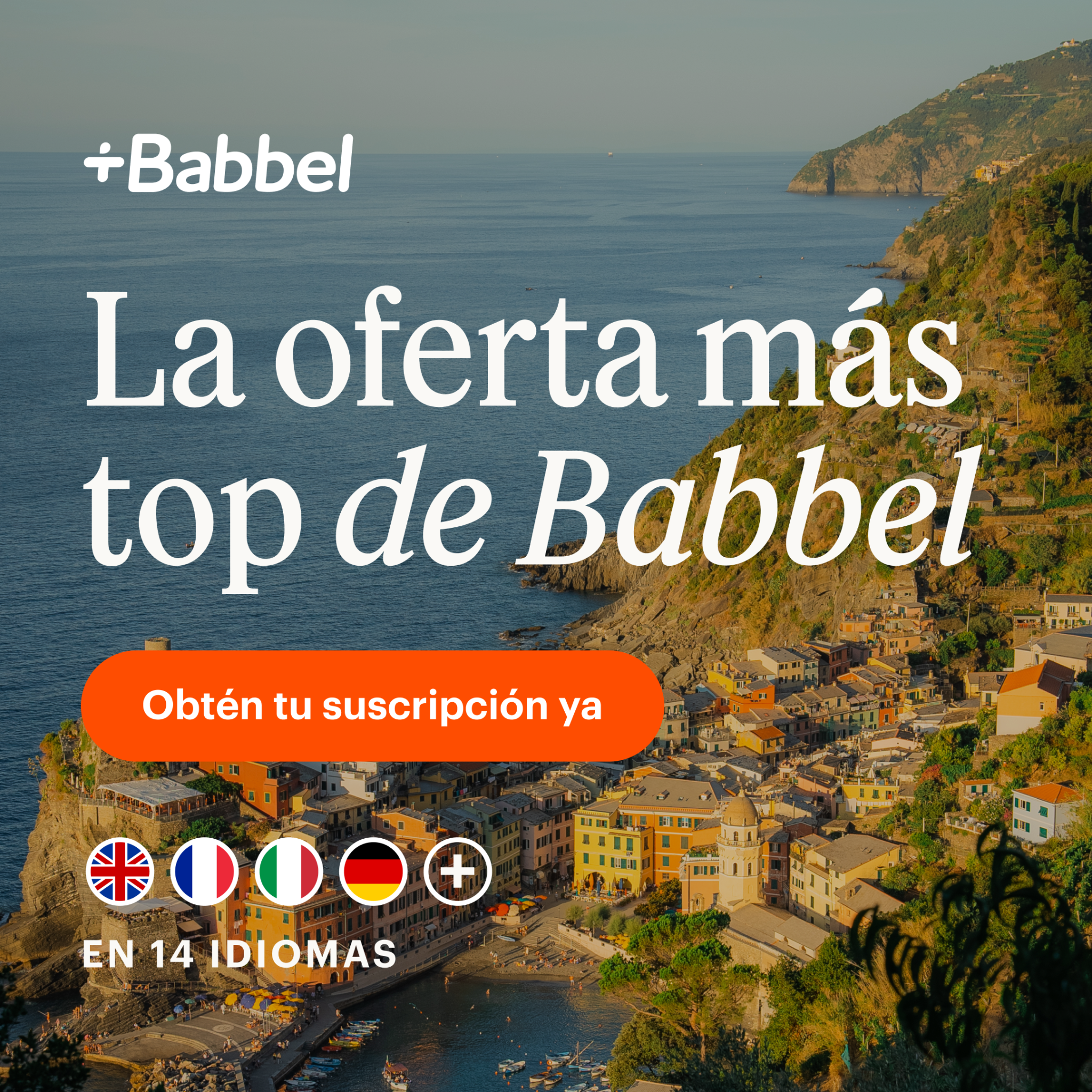 Babbel Facebook ad