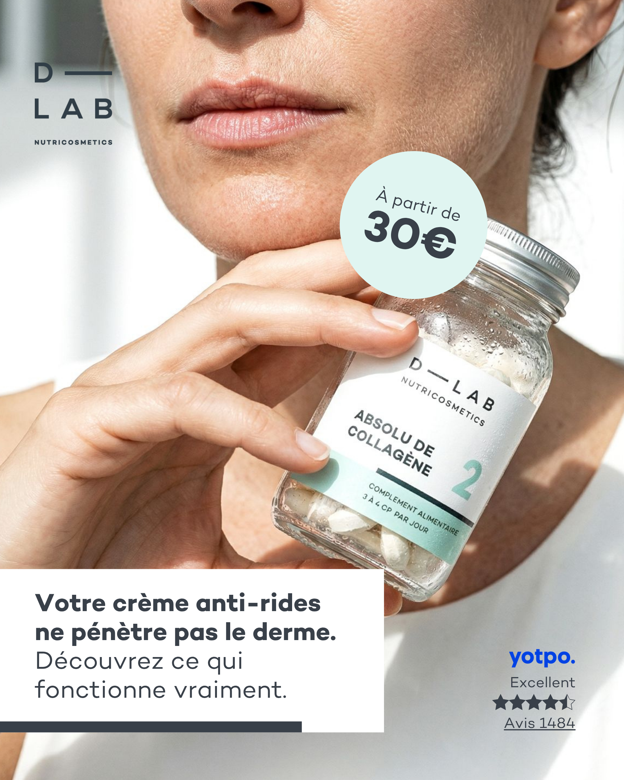 D-LAB NUTRICOSMETICS Facebook ad