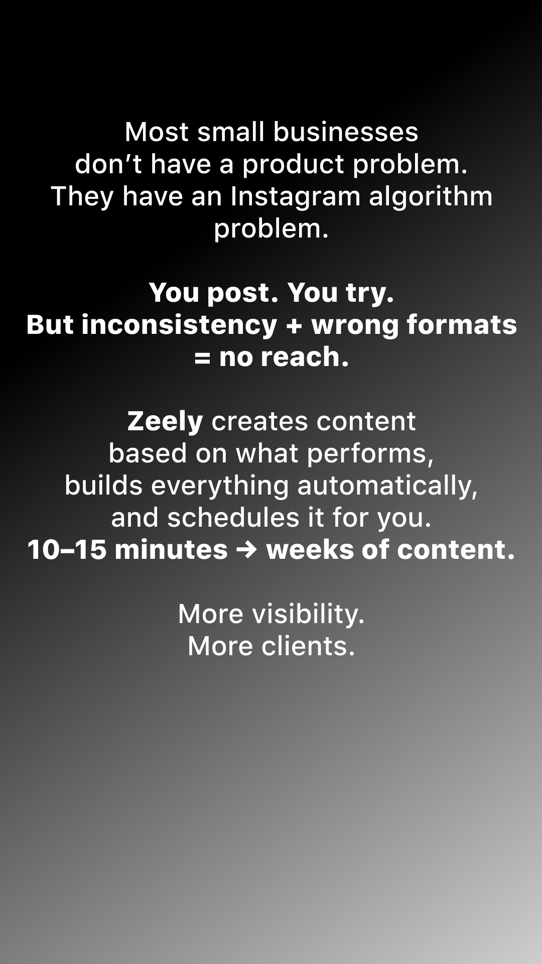 Zeely Facebook ad
