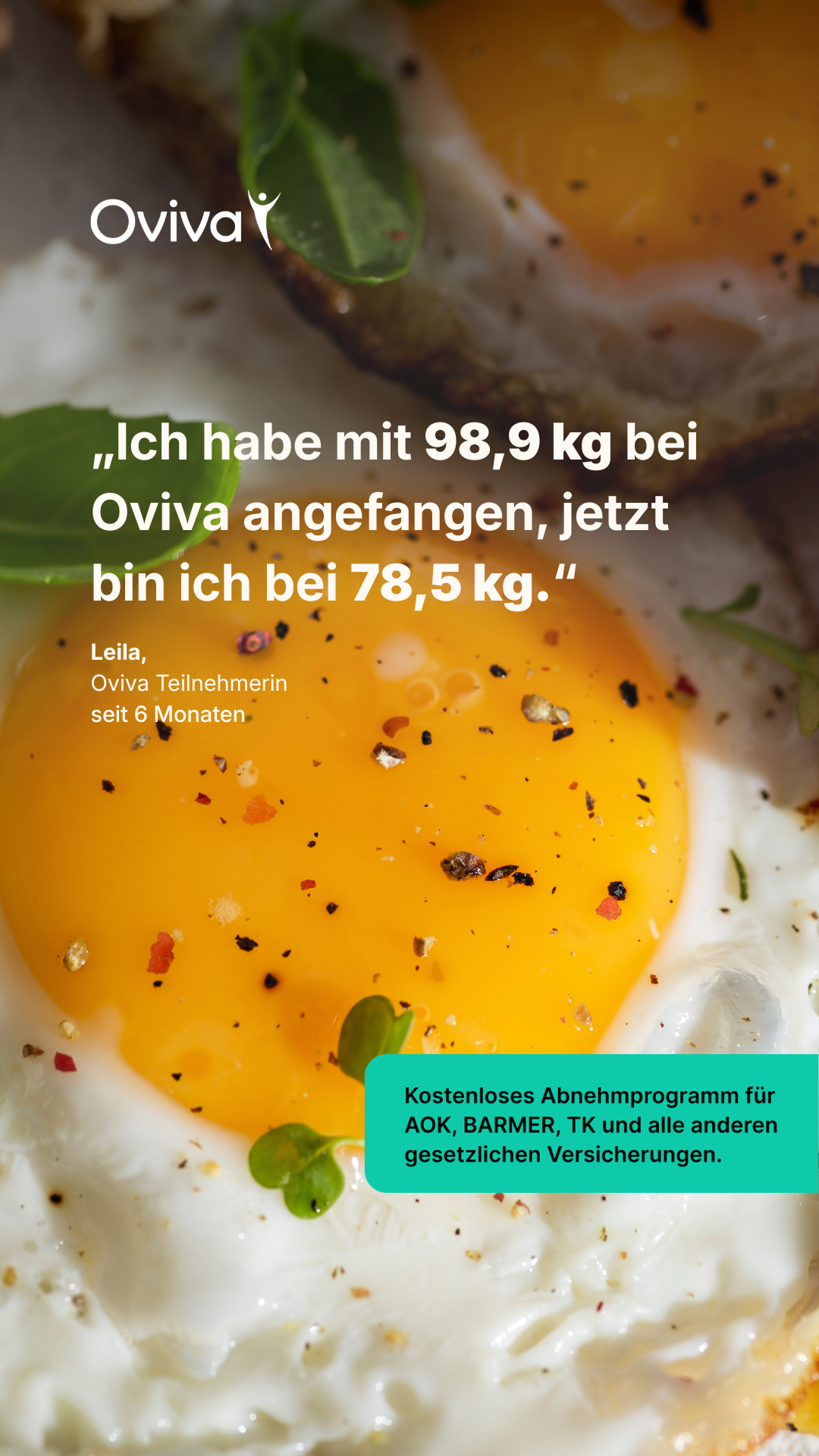 Oviva Deutschland Facebook ad