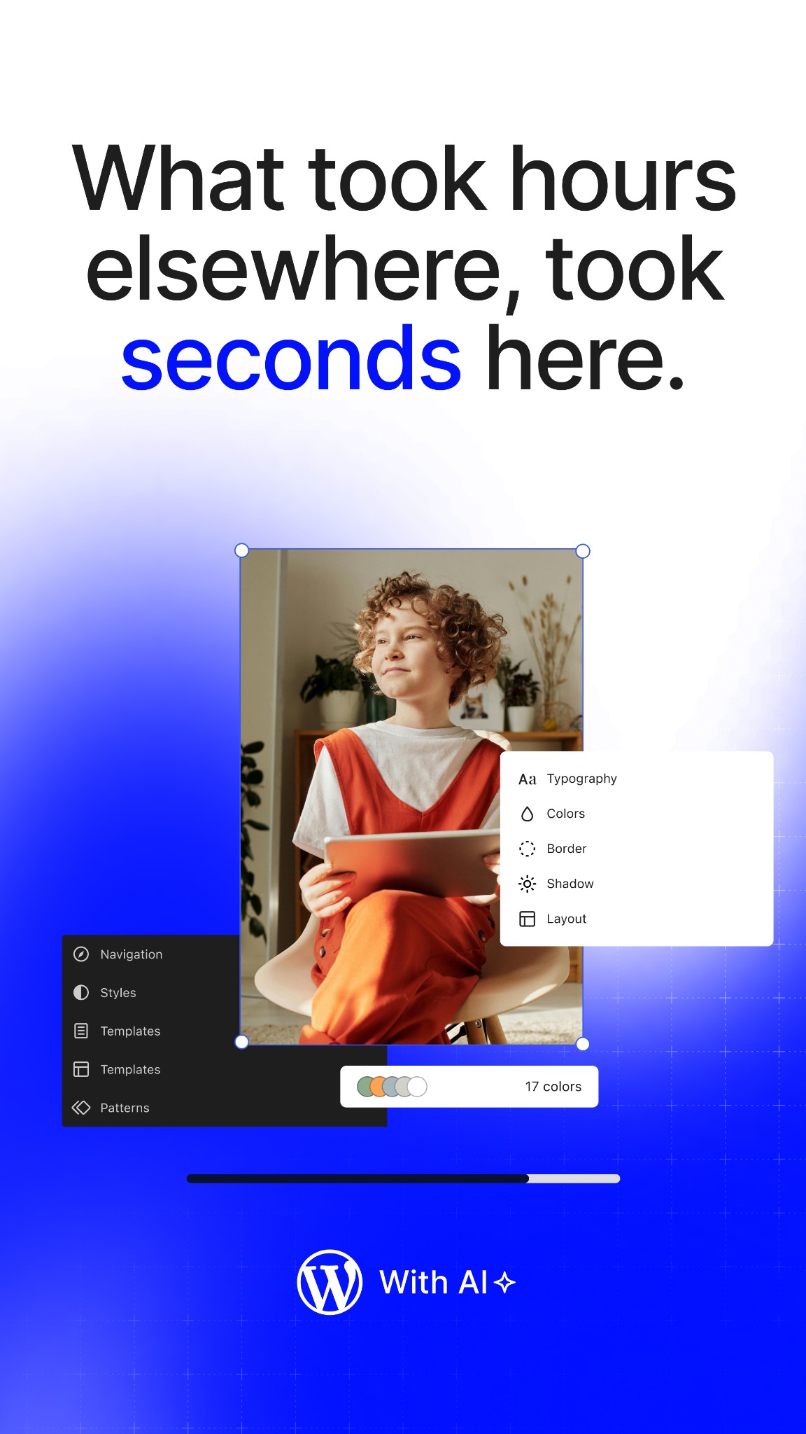 WordPress.com Facebook ad