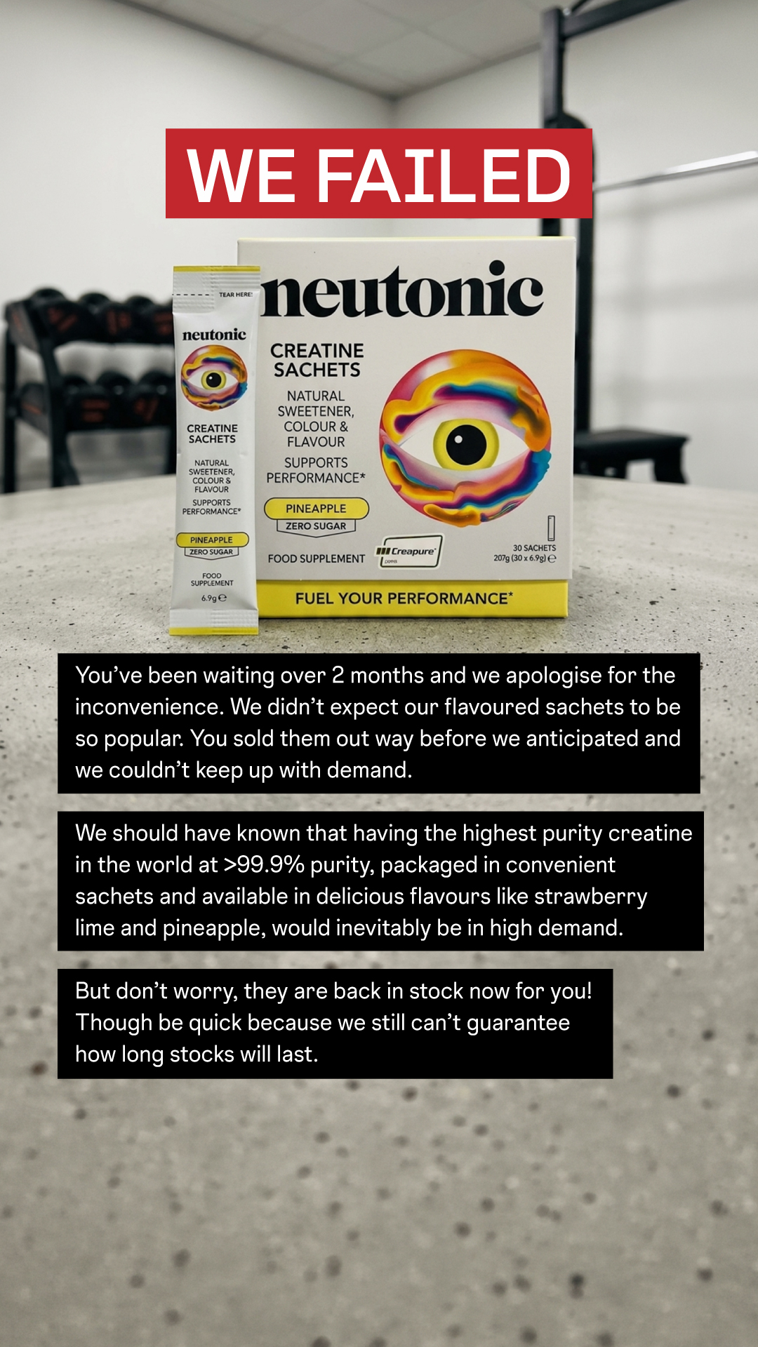 Neutonic Facebook ad