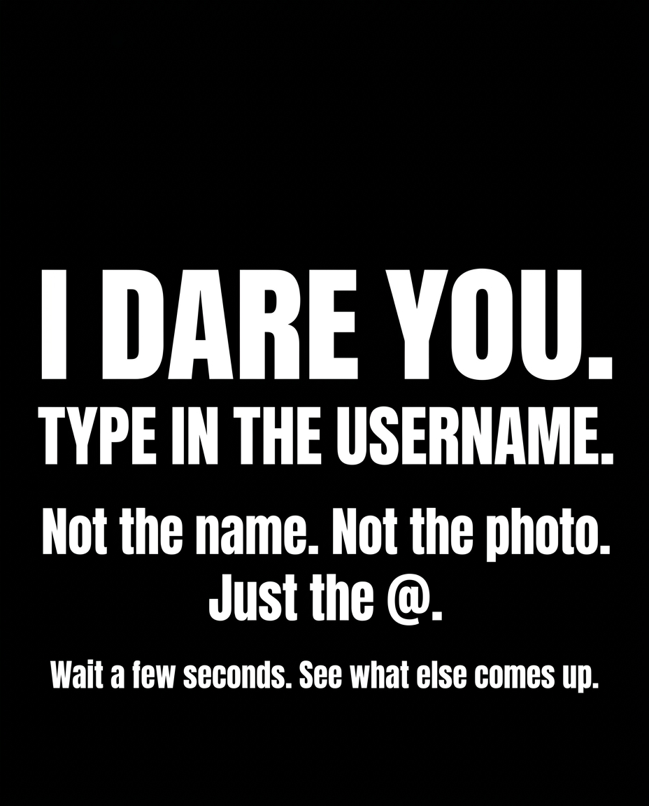 SocialCatfish.com Facebook ad: Photo Search. About A Minute.