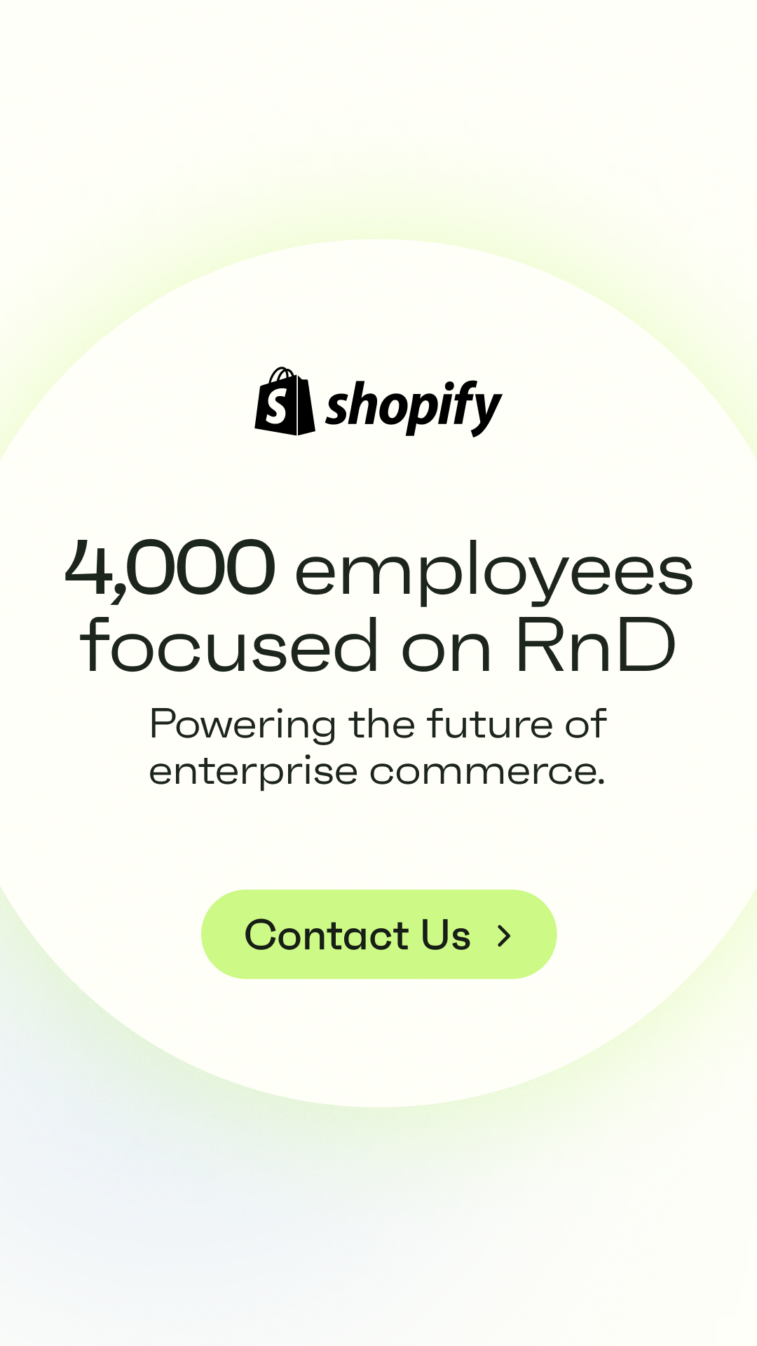 Shopify Facebook ad