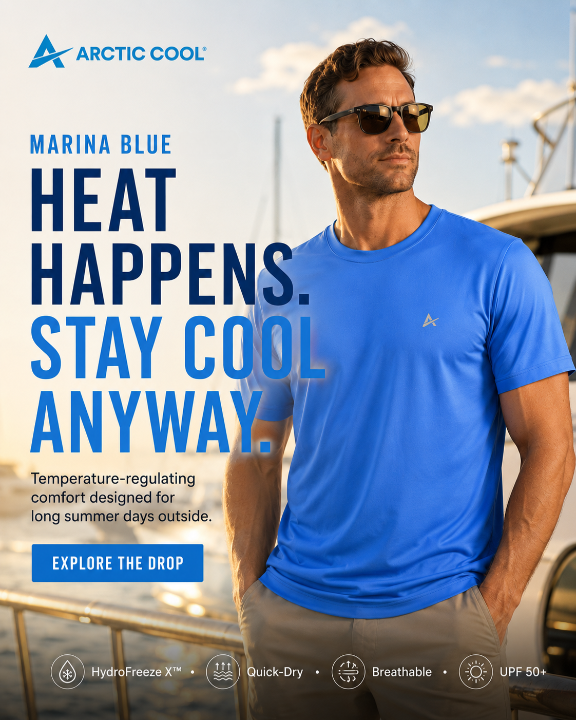 Arctic Cool Facebook ad