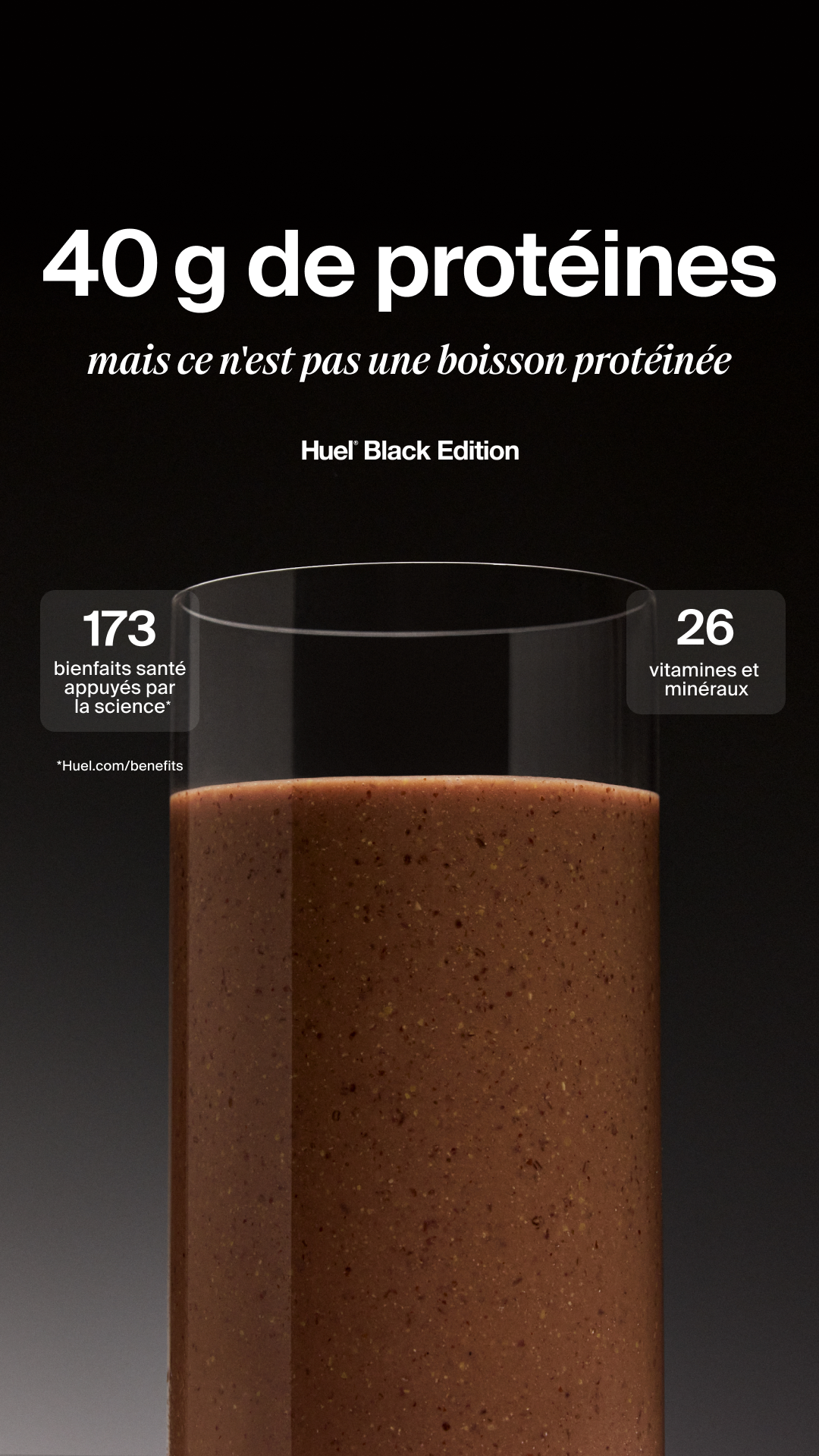 Huel Facebook ad
