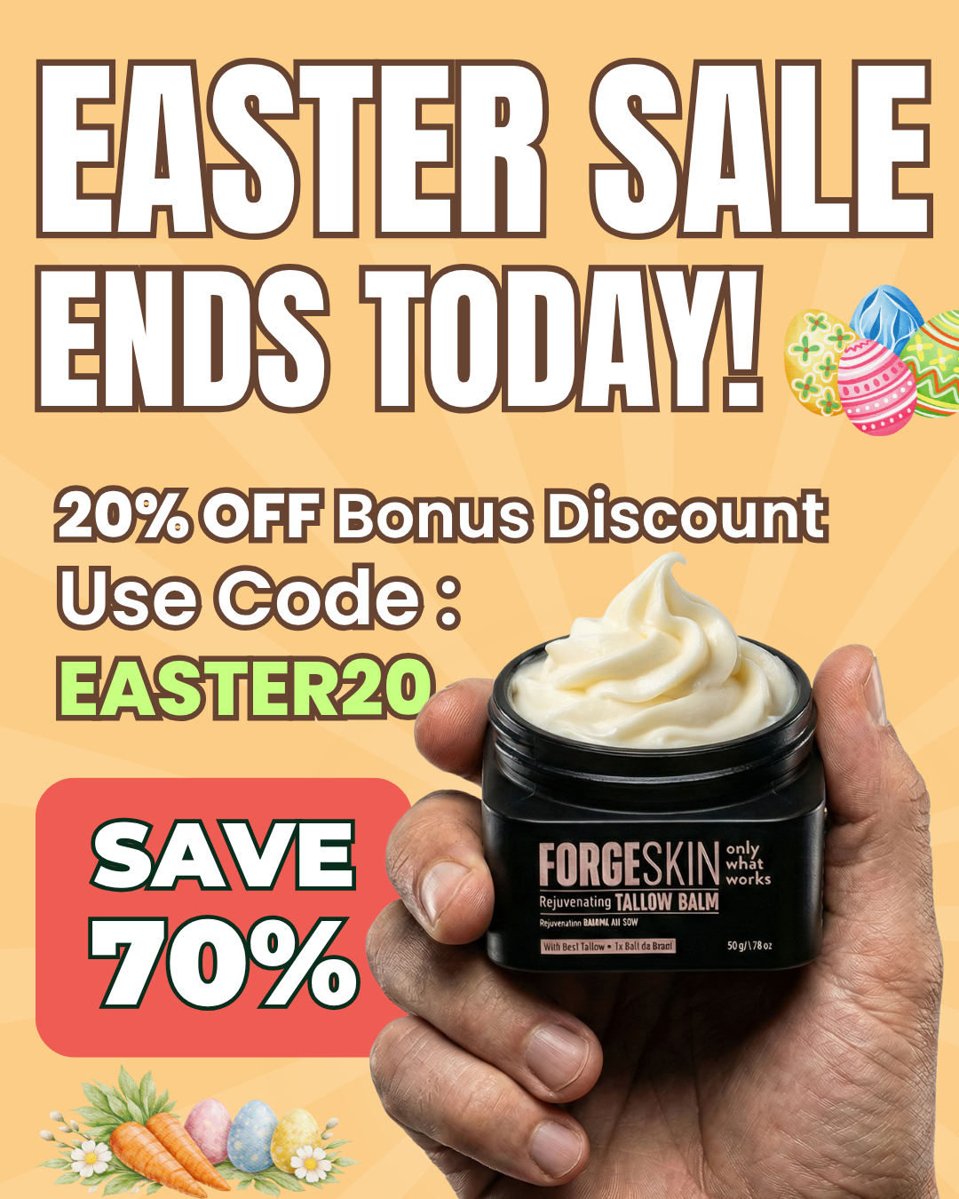 Forge Men Facebook ad
