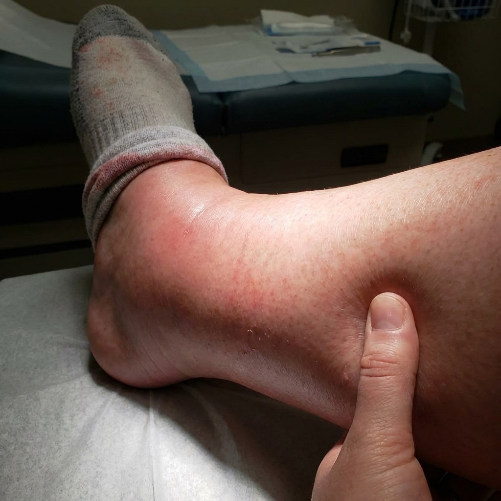 Megan Carter Facebook ad: I read this article about leg swelling…