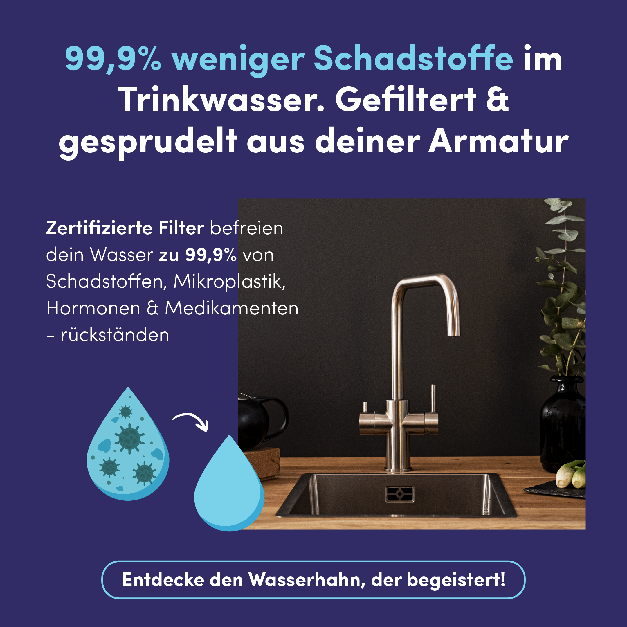 Living Water Facebook ad