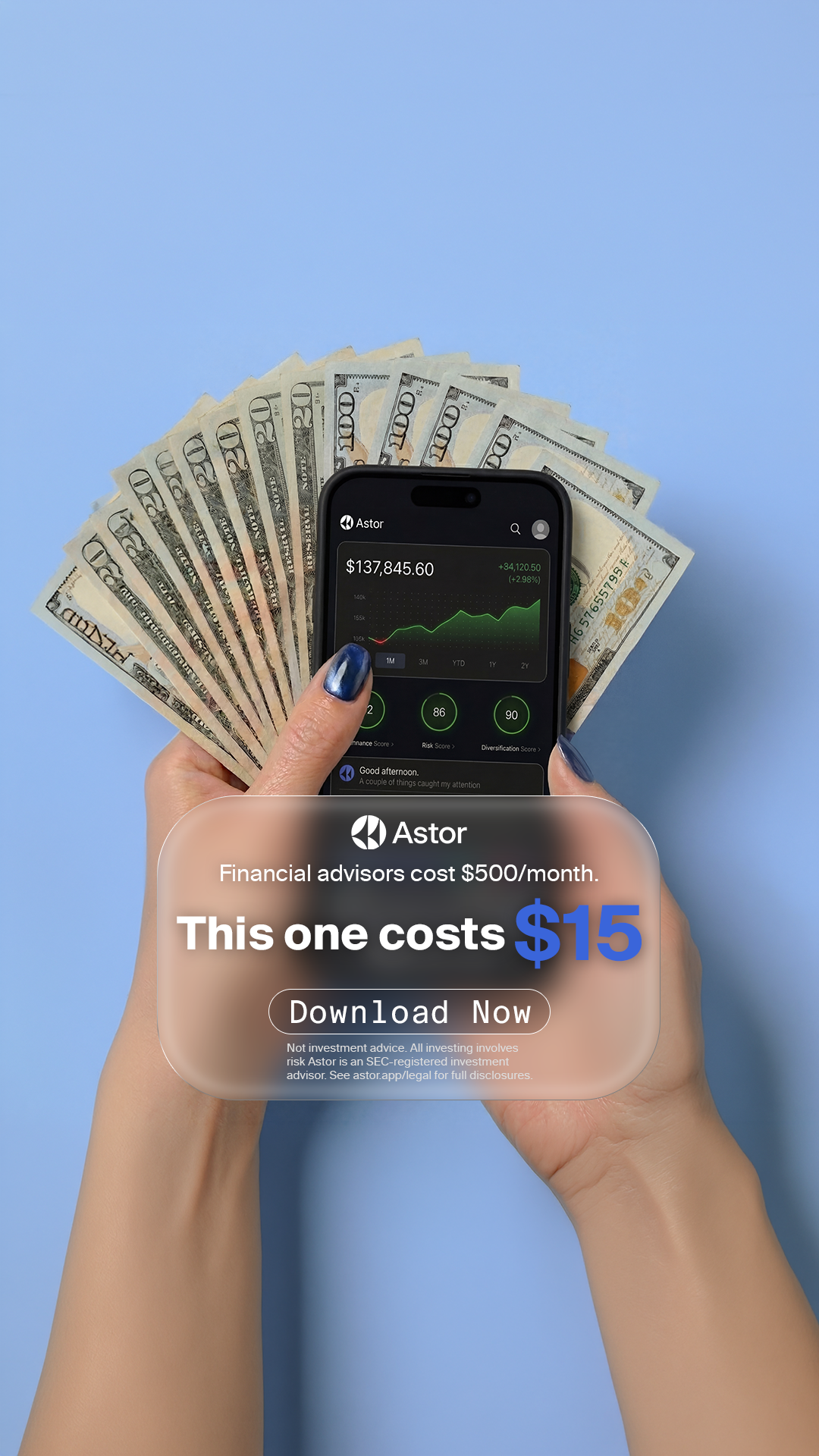 Astor AI Facebook ad