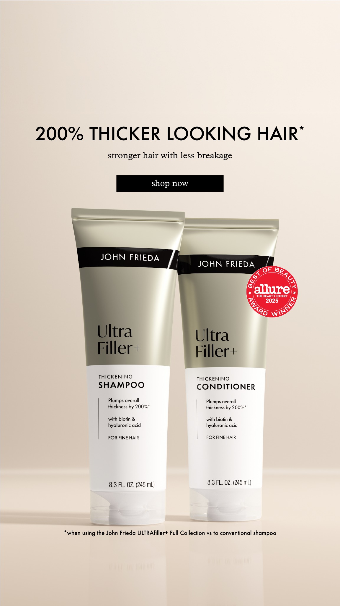 John Frieda US Facebook ad