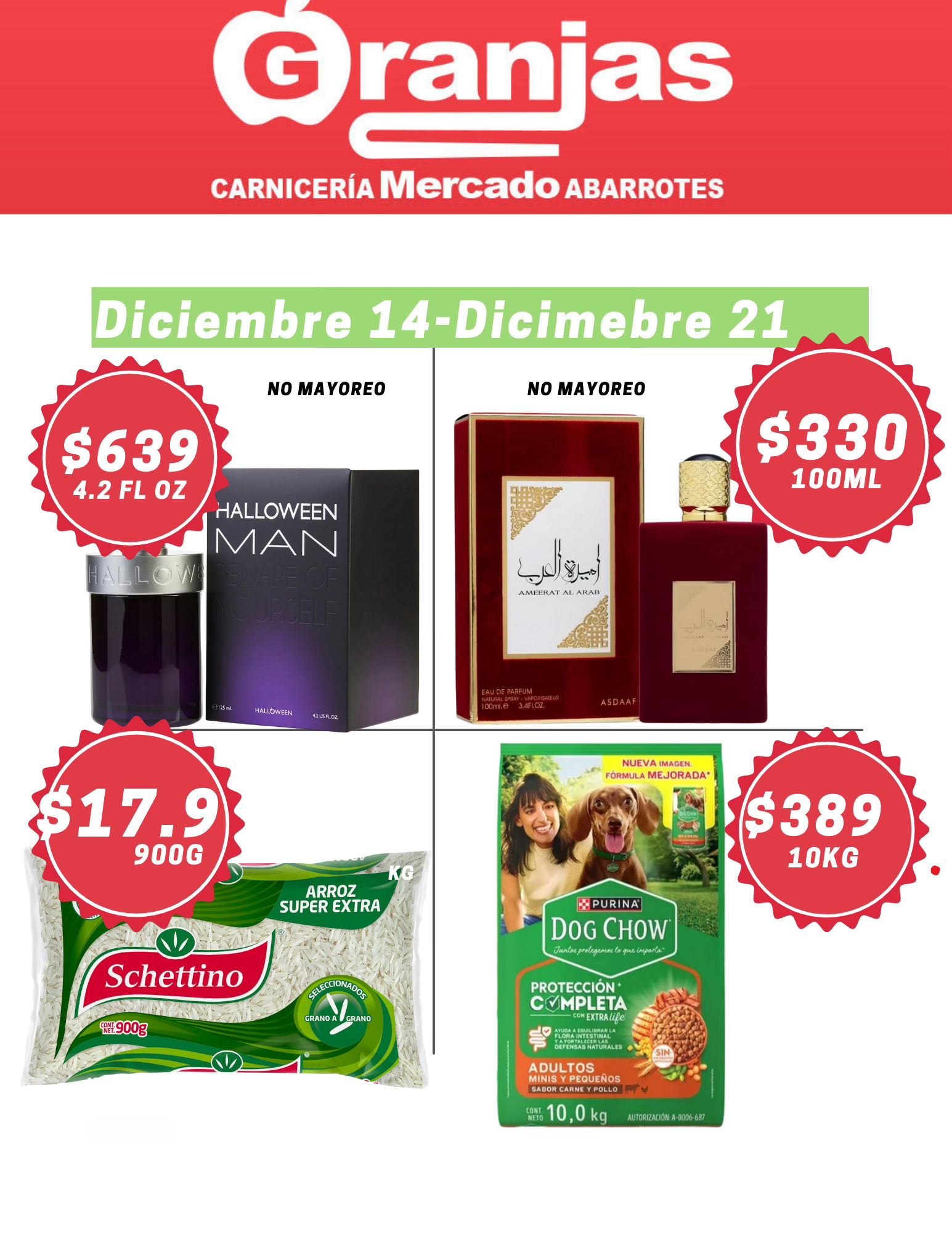 Mercado granjas Facebook ad