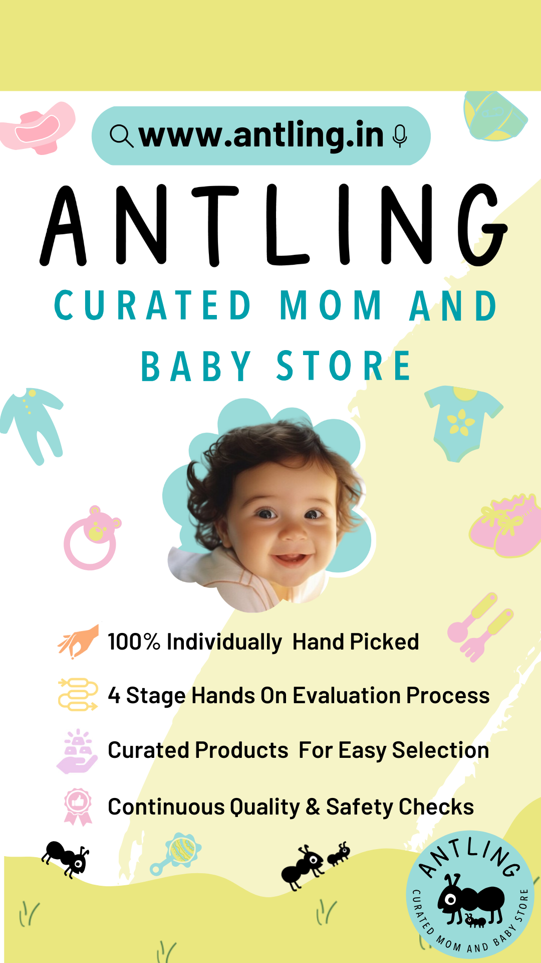 Antling - Curated Mom & Baby Store Facebook ad