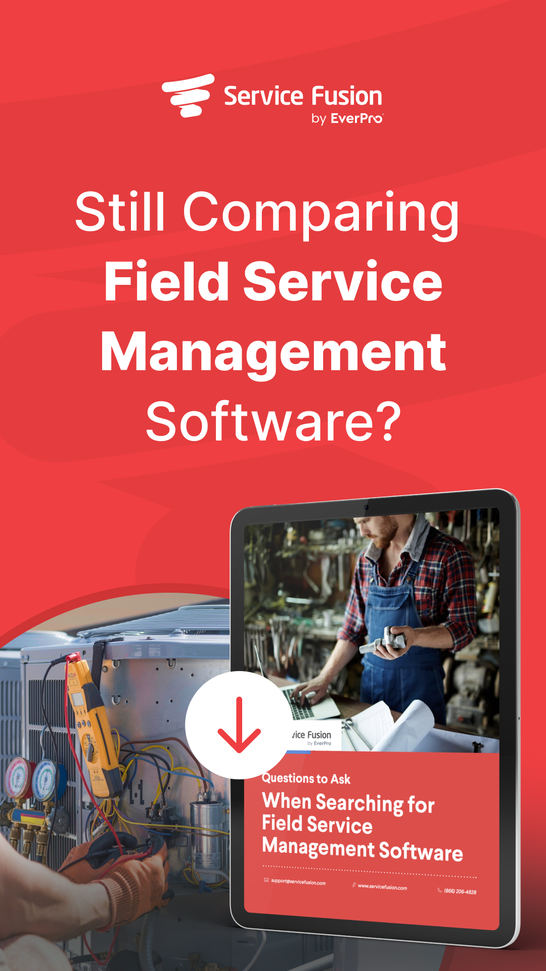 Service Fusion Facebook ad