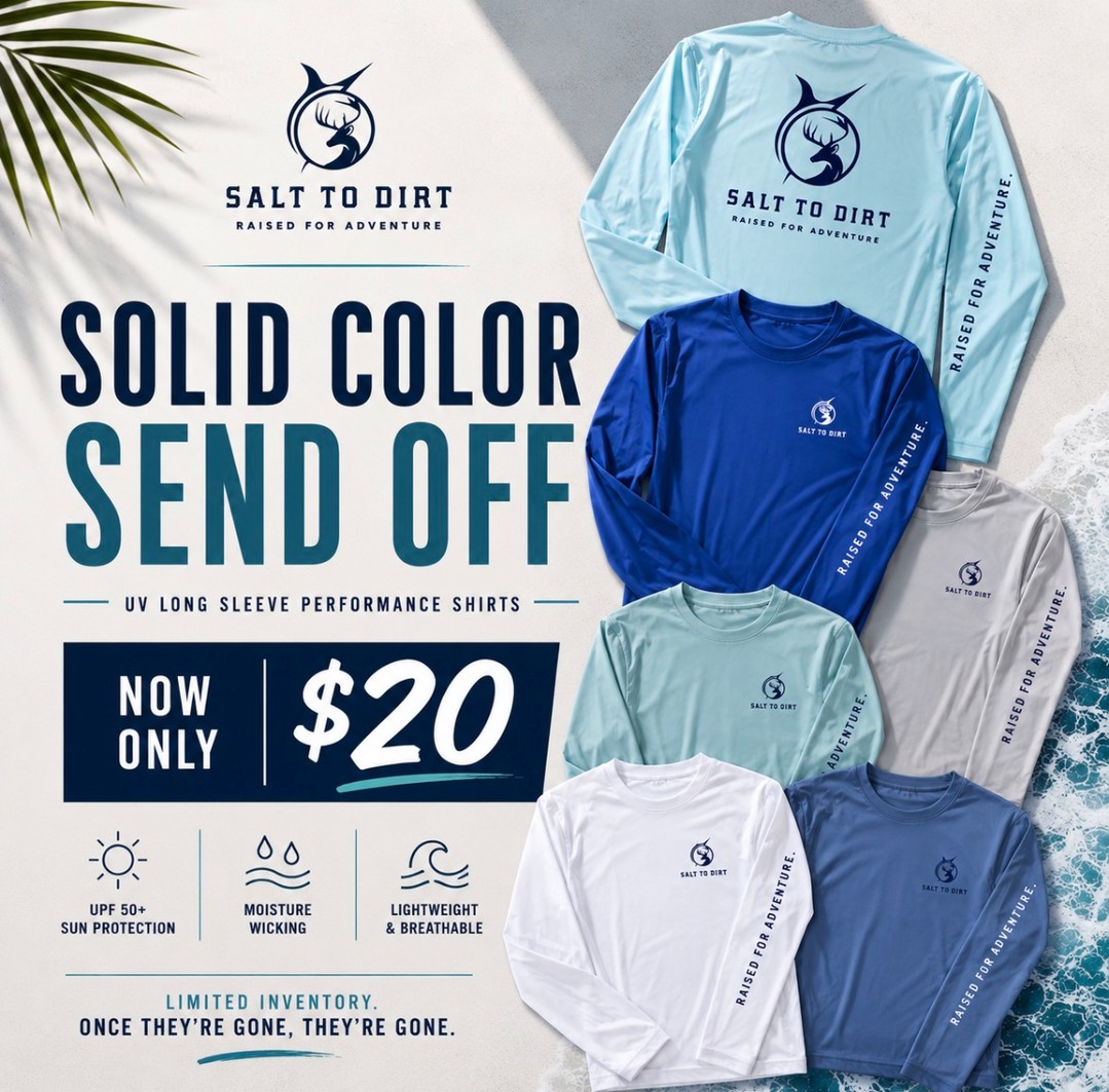 Salt to Dirt Facebook ad: THE SOLID COLOR SEND OFF!
