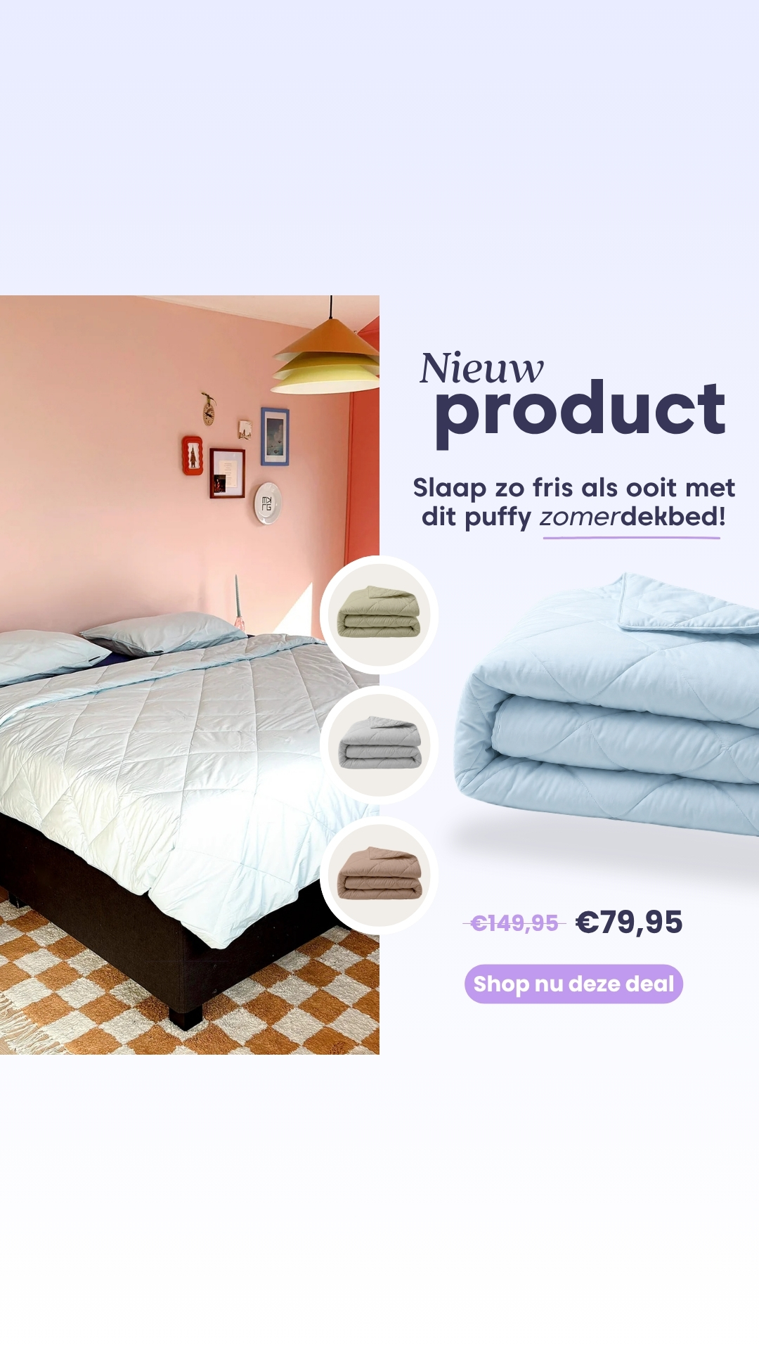 HappyBed Facebook ad
